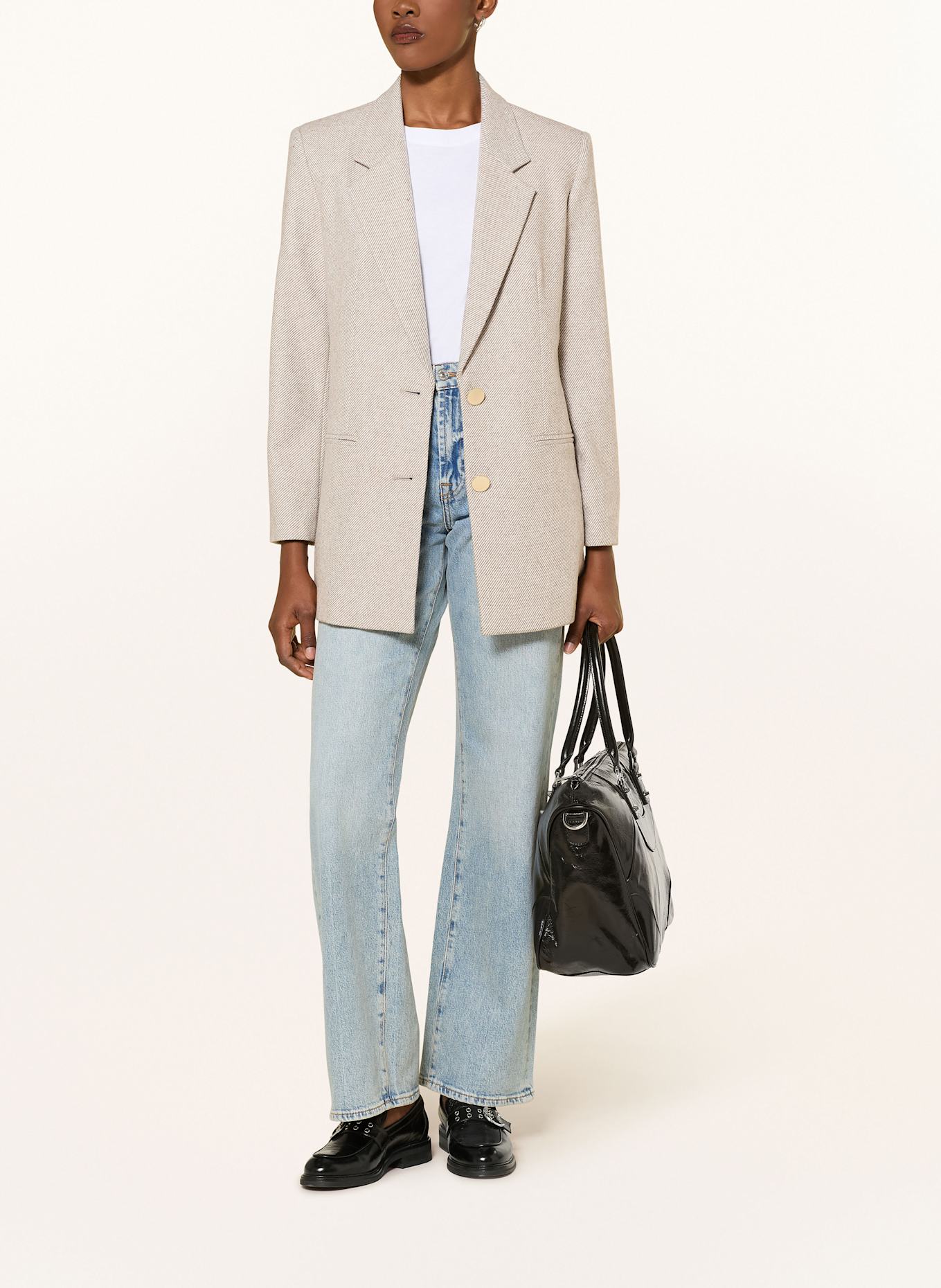 ARMANI EXCHANGE Blazer: GRAU / HELLGRAU