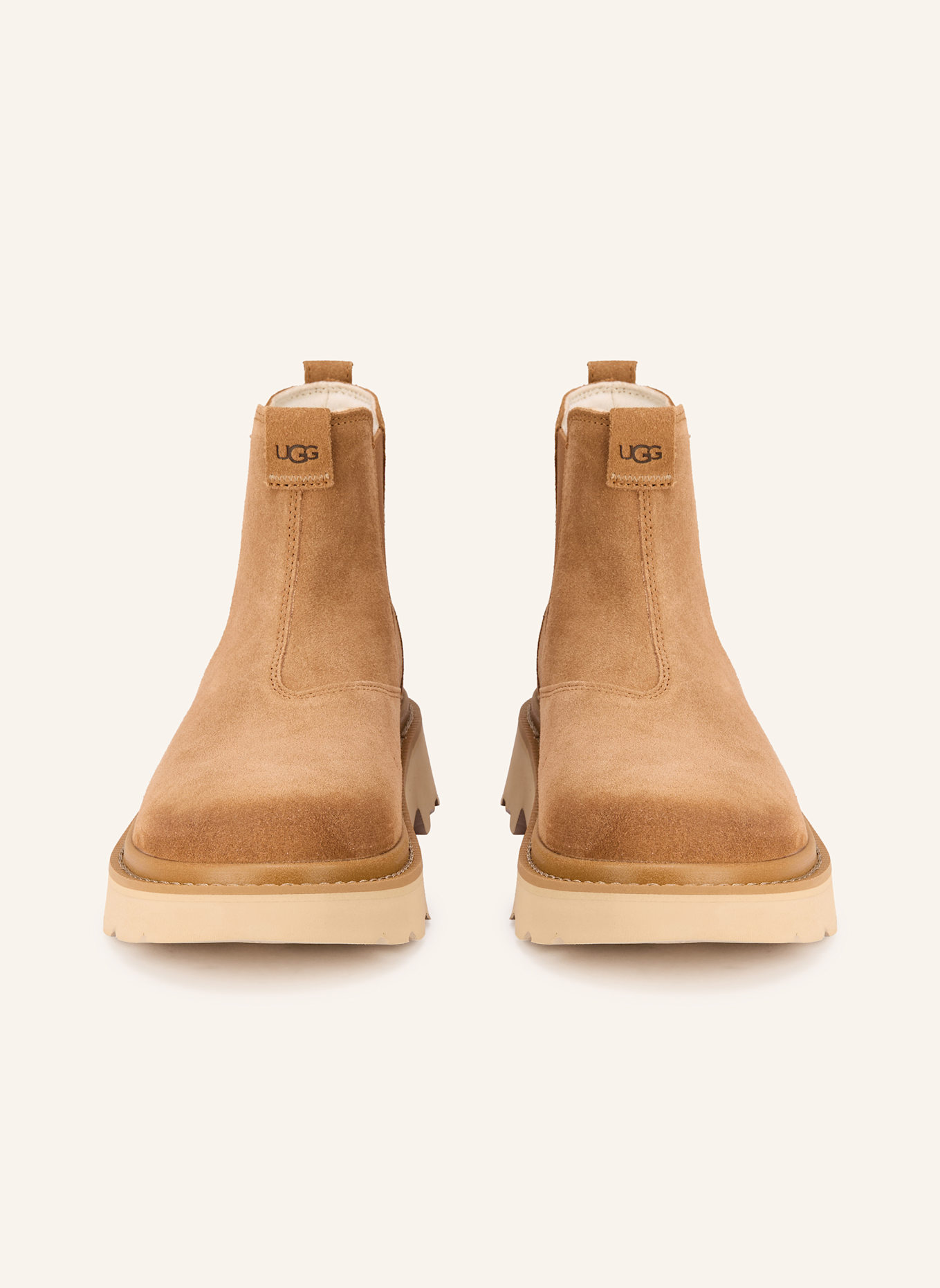 UGG Chelsea-Boots LUG: CAMEL / BEIGE