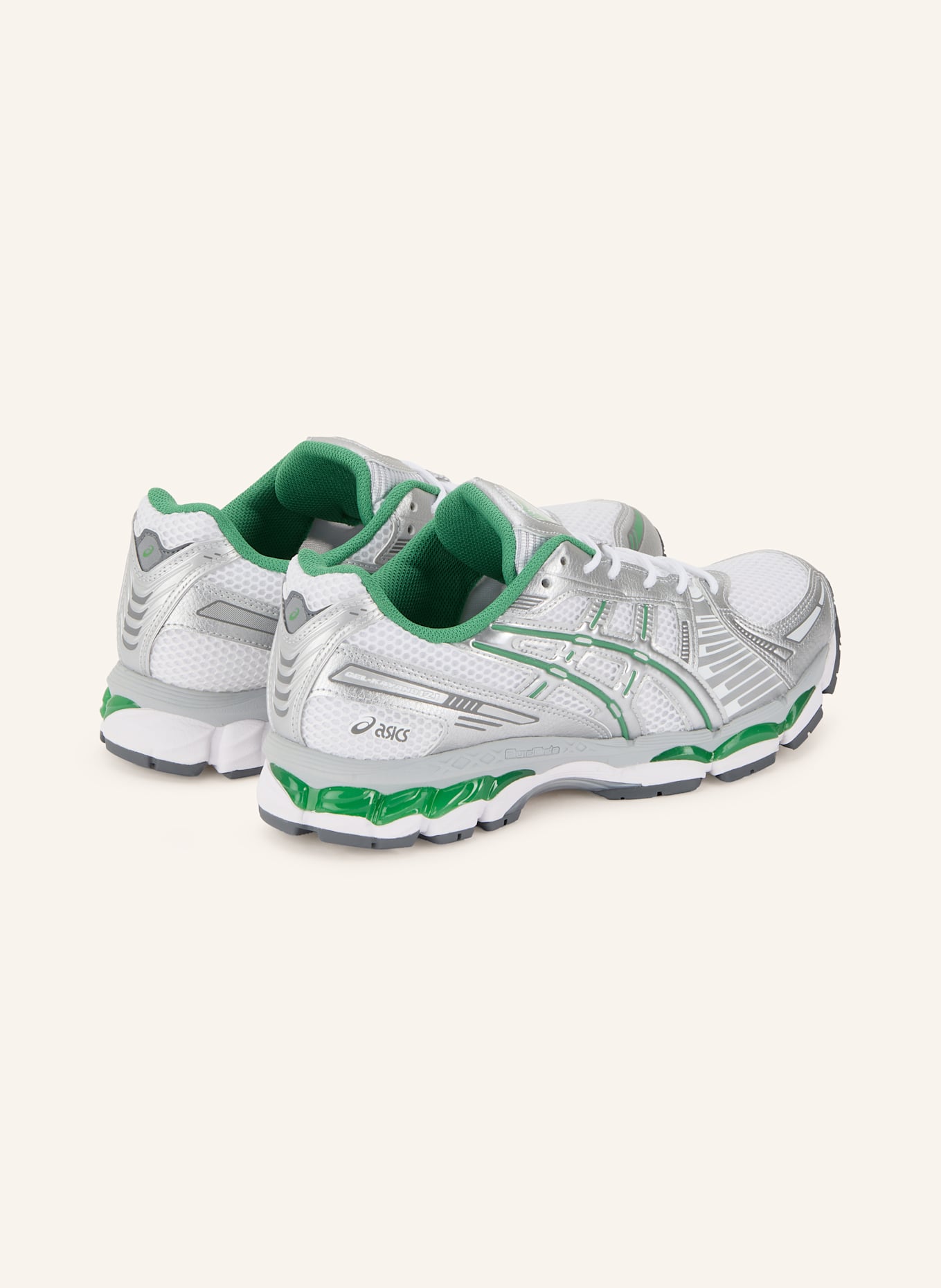 ASICS Sneaker GEL-KAYANO 12.1: SILBER / GRÜN