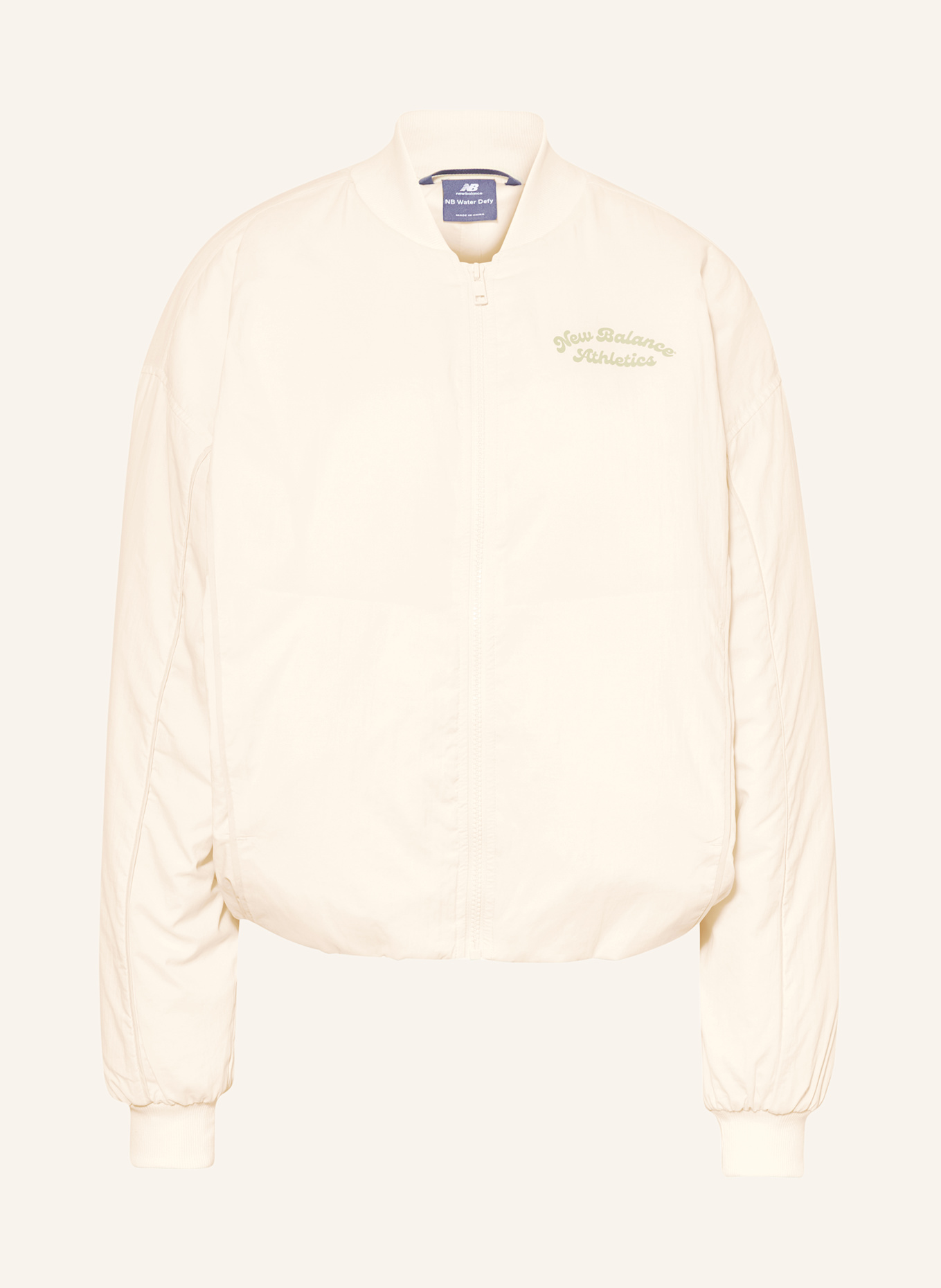 new balance Oversized blouson LINEAR HERITAGE: ECRU