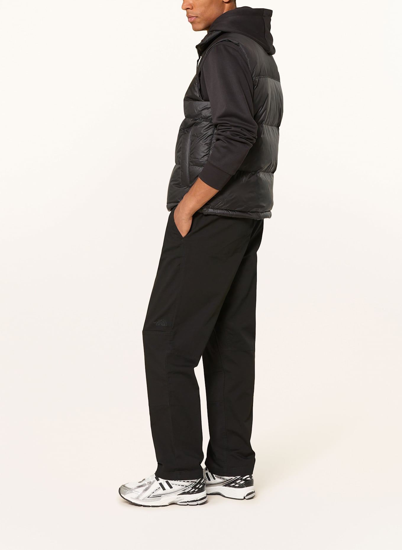 THE NORTH FACE BETA UTILITY BELTED trekking trousers: BLACK