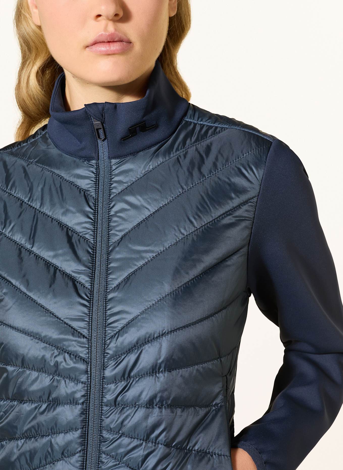 J.LINDEBERG Hybrid-Steppjacke: DUNKELBLAU