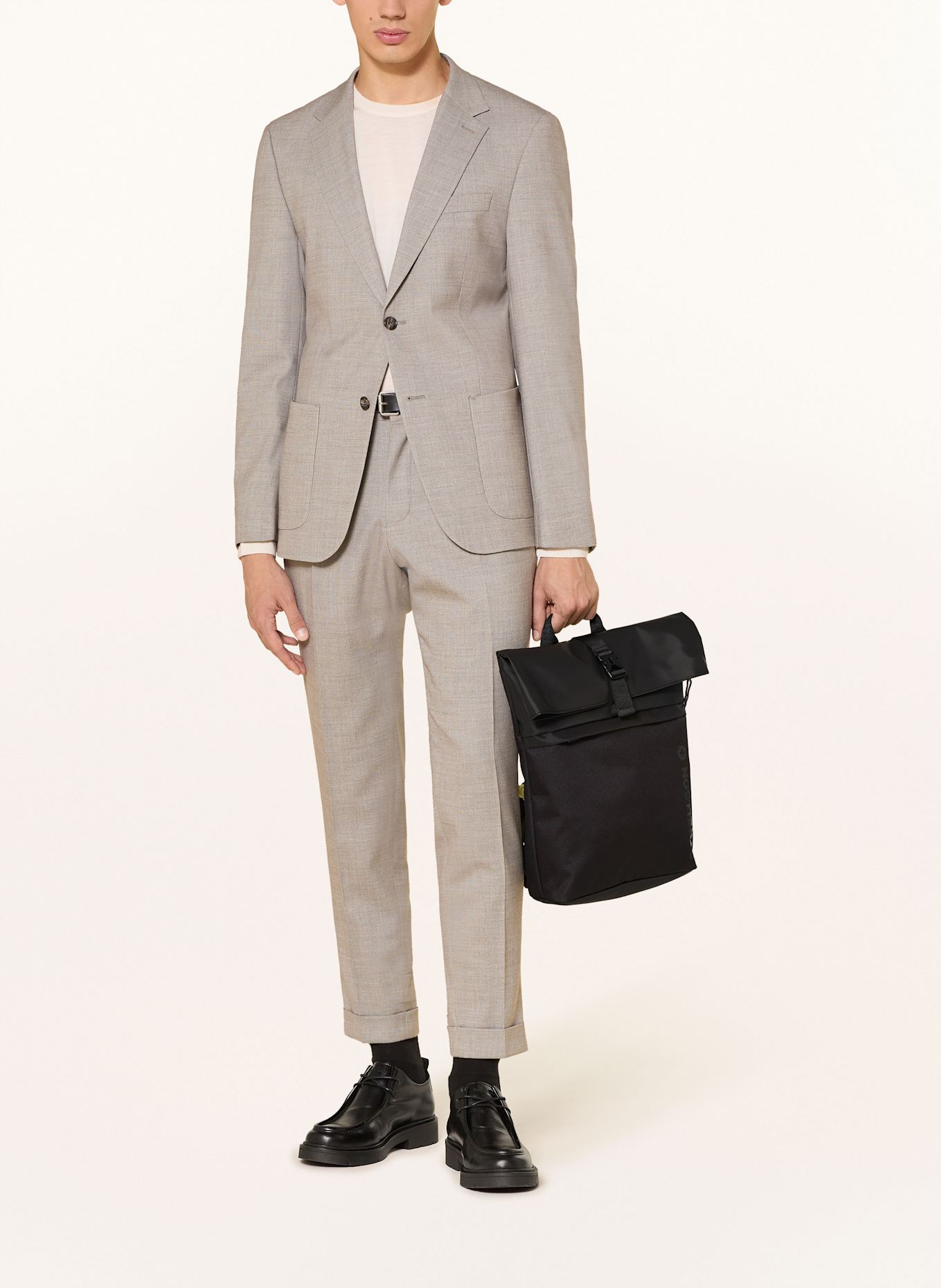 STRELLSON Rucksack ALPERTON EDDIE mit Laptop-Fach: SCHWARZ