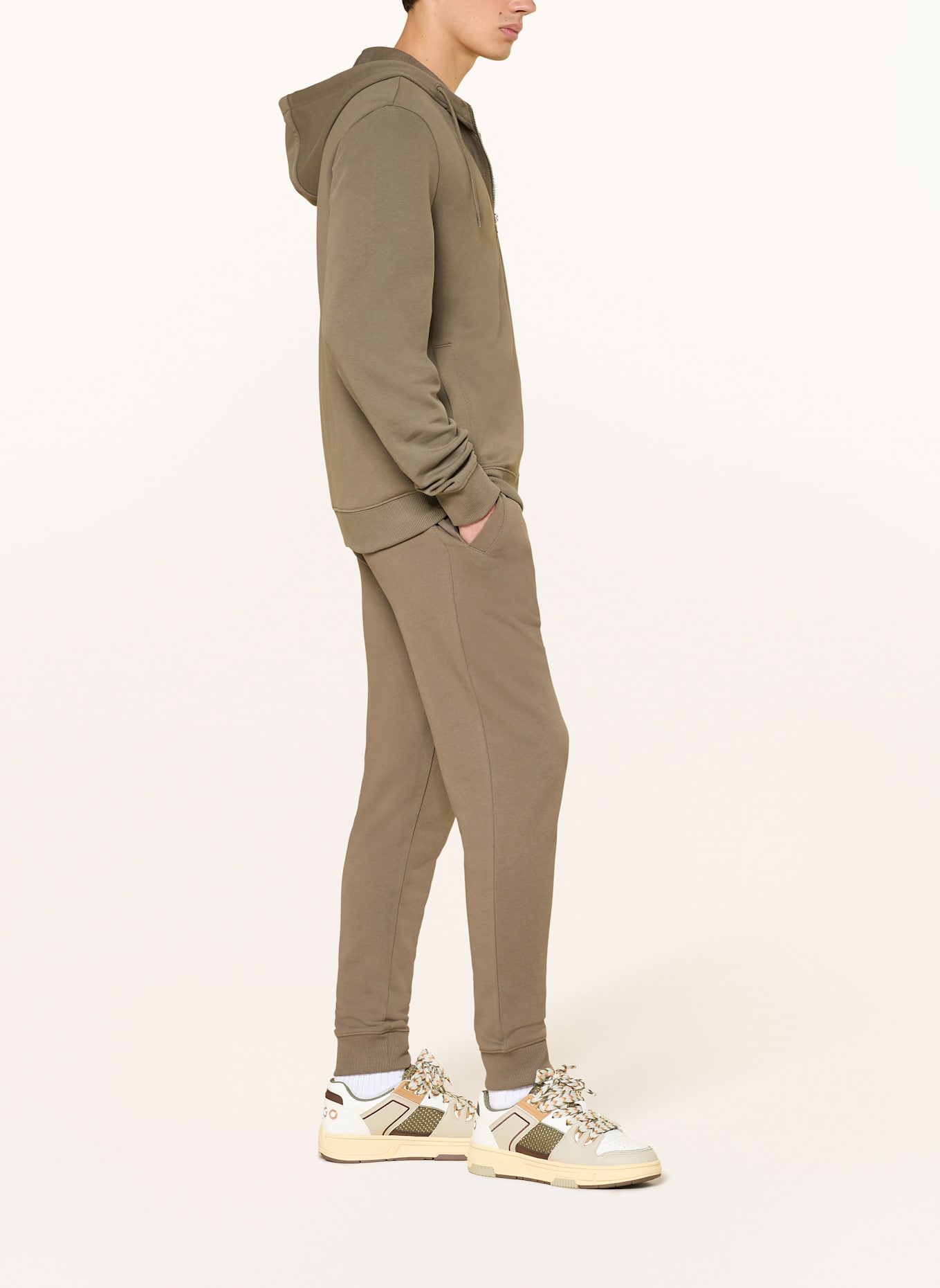 HUGO Sweatpants DOAK: KHAKI