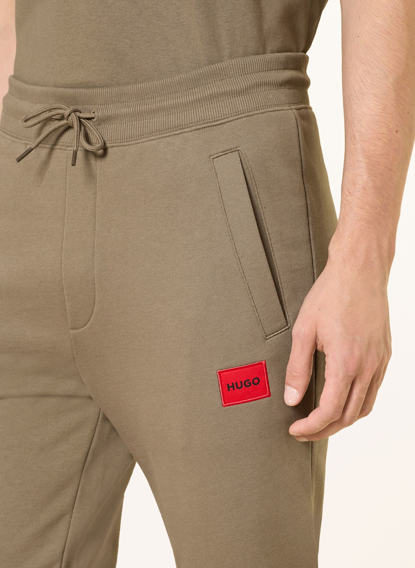 HUGO Sweatpants DOAK: KHAKI