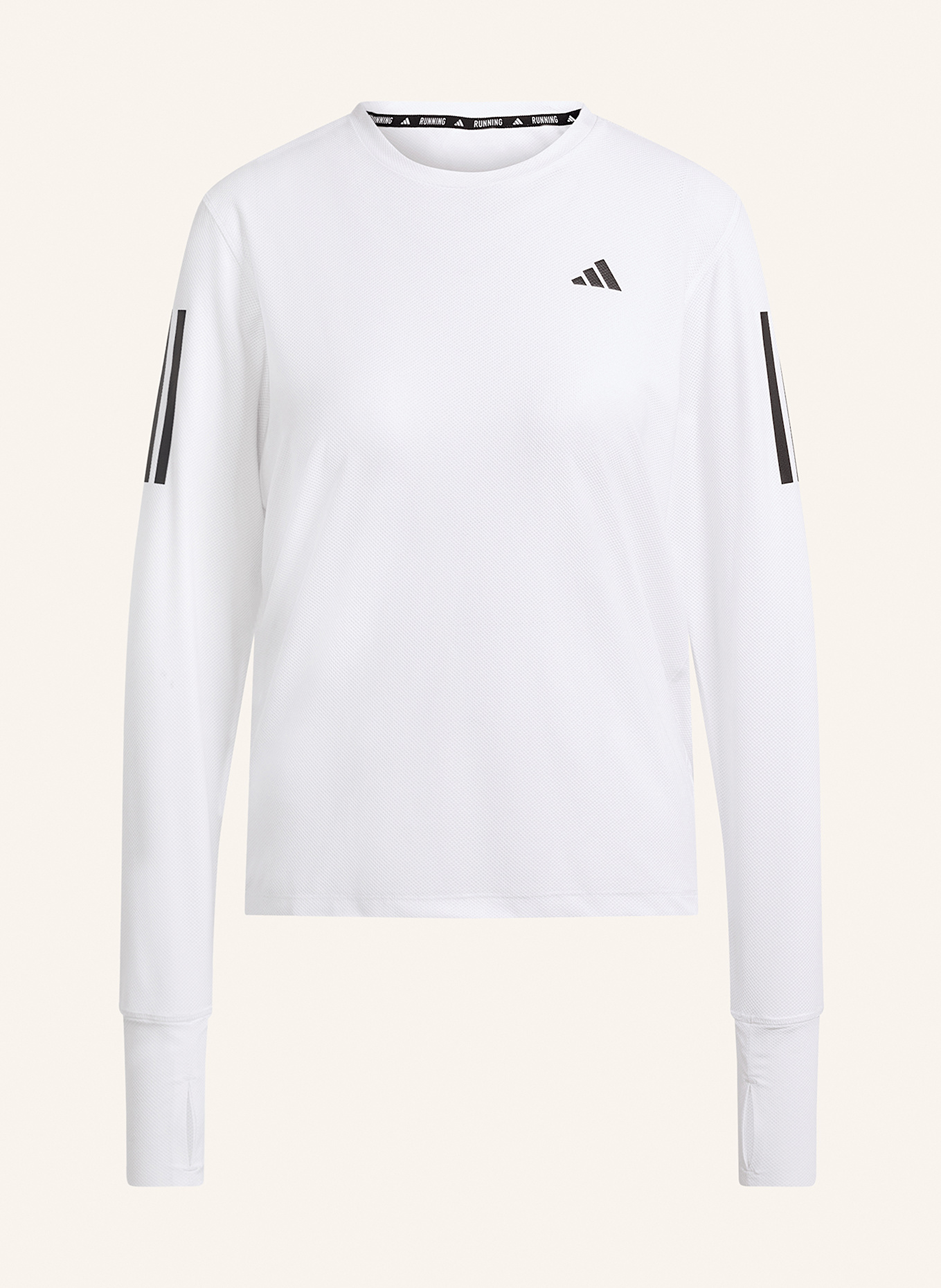 adidas Koszulka do biegania OWN THE RUN: BIAŁY