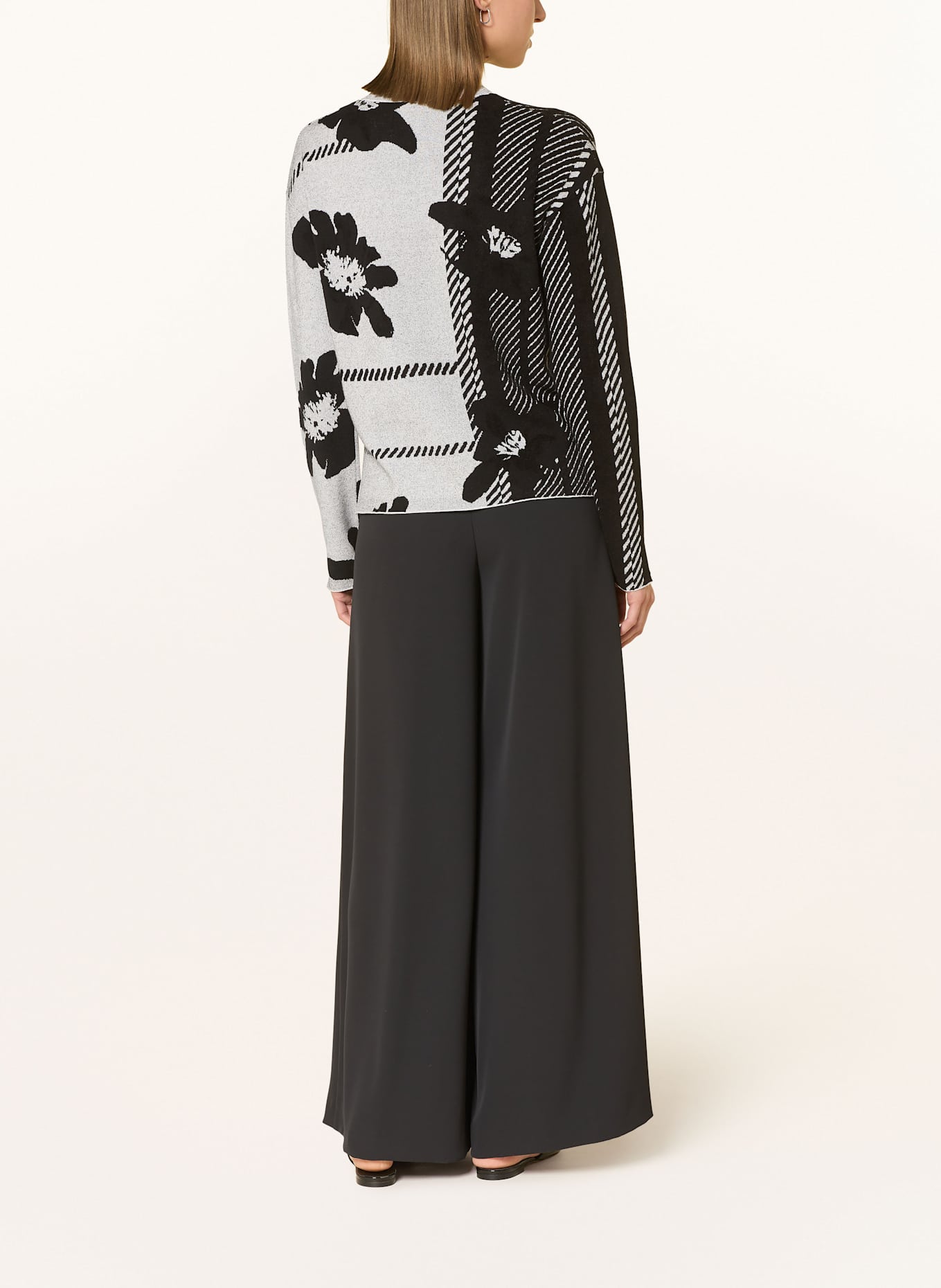 SPORTALM Pullover: HELLGRAU / SCHWARZ