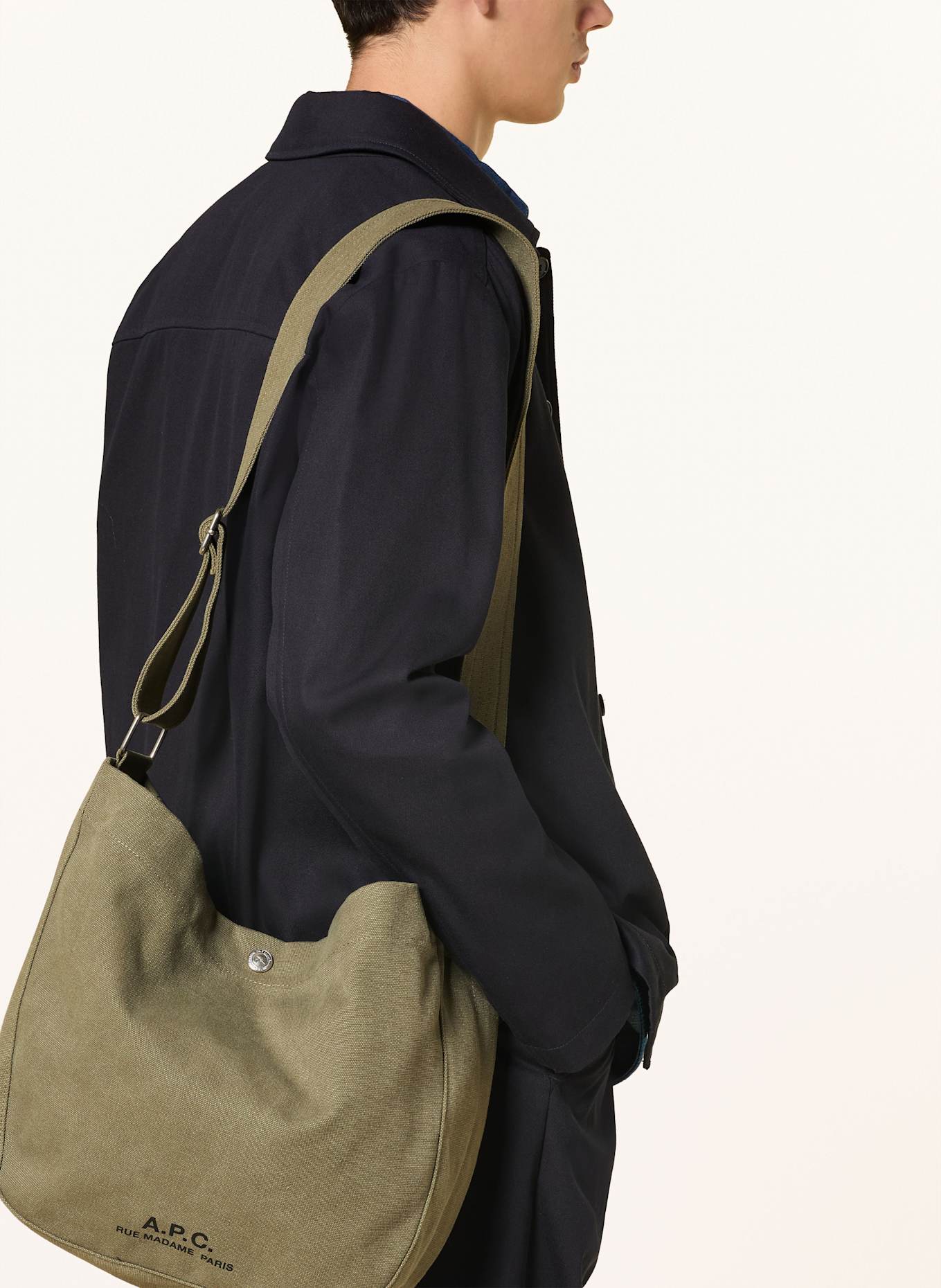 A.P.C. Crossbody bag: OLIVE