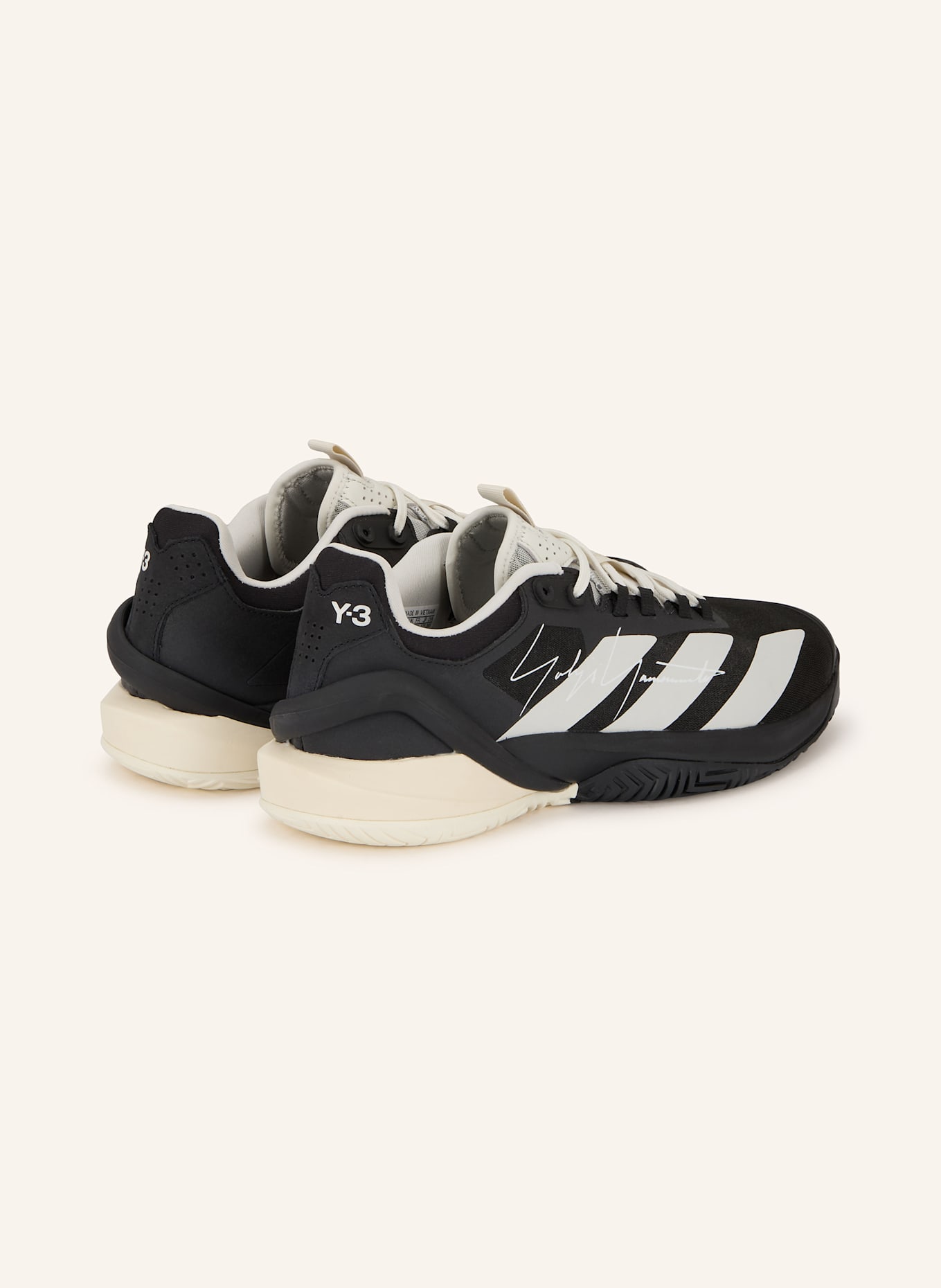 Y-3 Tennisschuhe ADIZERO CYBERSONIC 2 Y-3: SCHWARZ / ECRU
