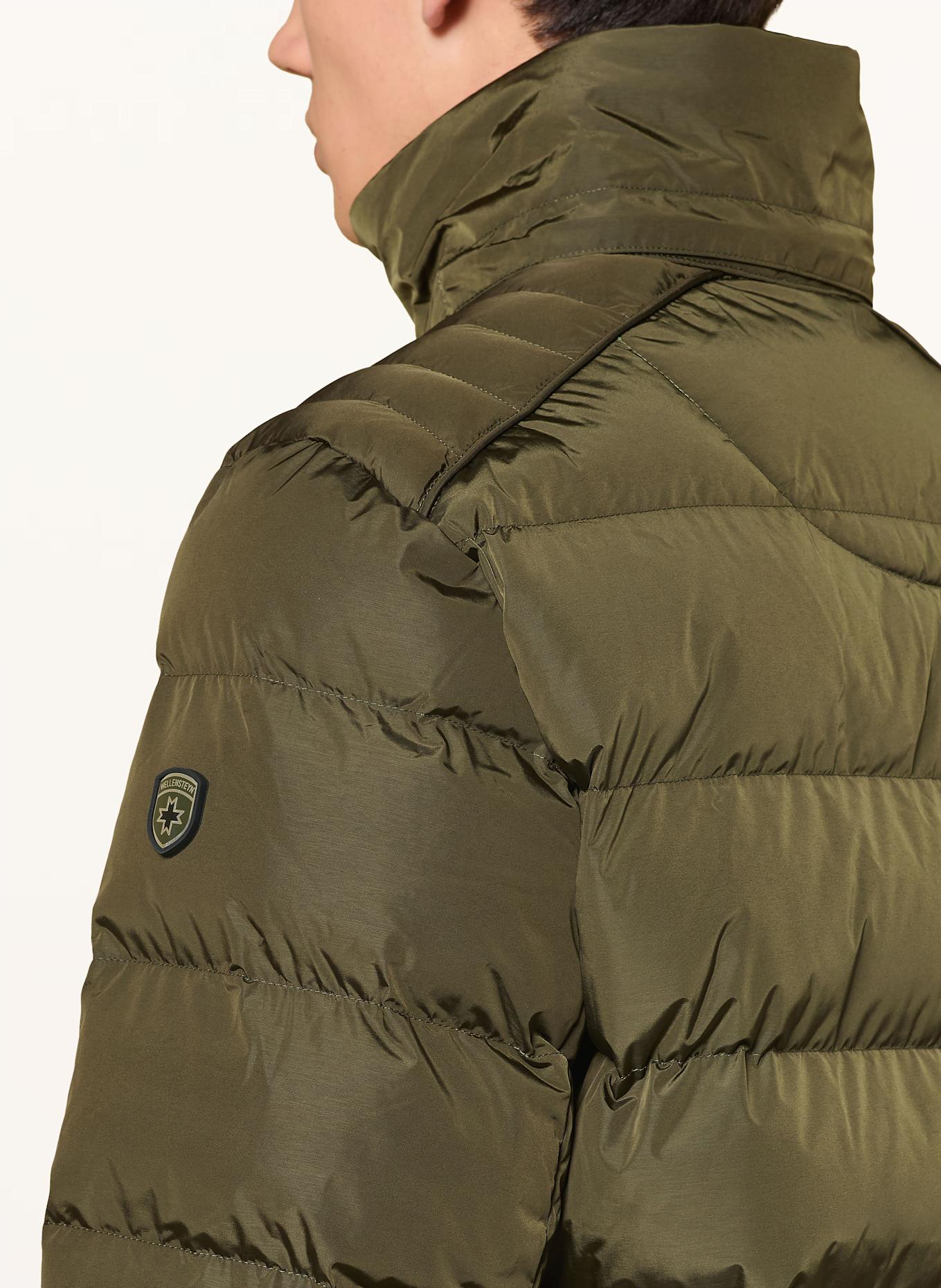 WELLENSTEYN Steppmantel BLACKJACK: OLIV