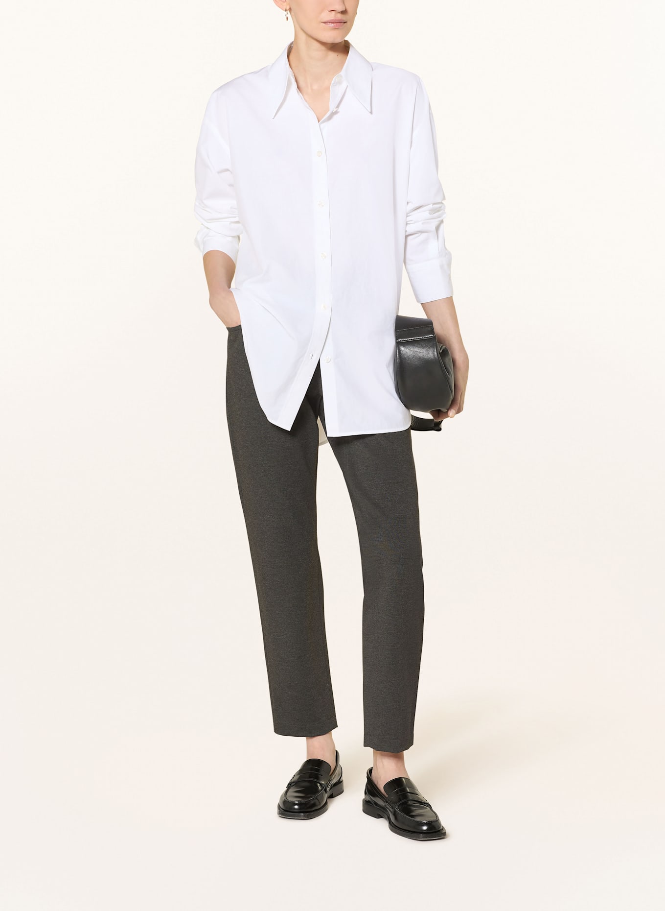 BRAX Jerseyhose MILEY S: DUNKELGRAU