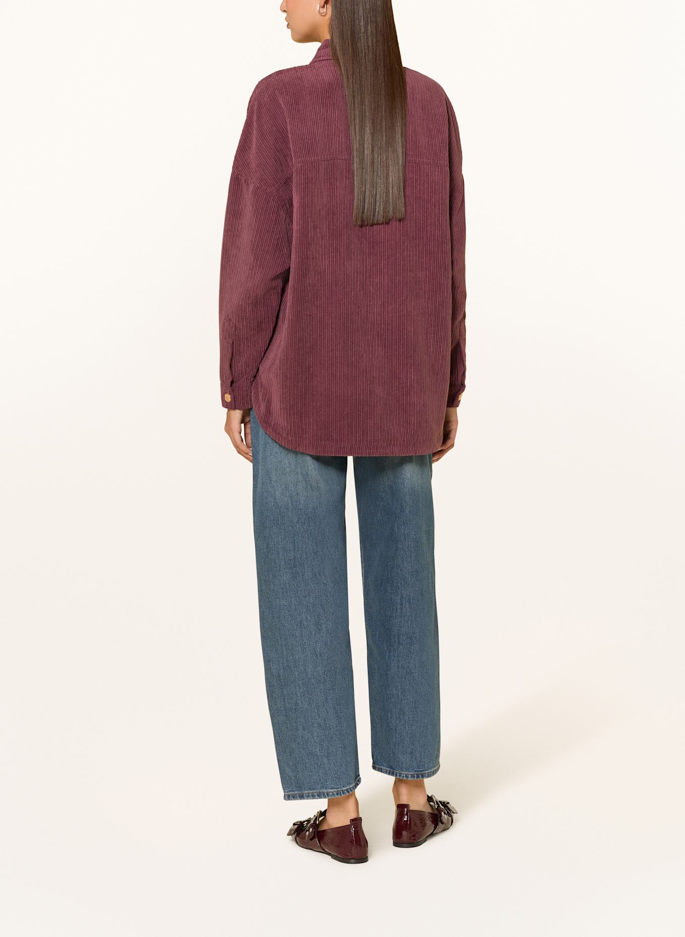 ONLY Corduroy overshirt: FUCHSIA