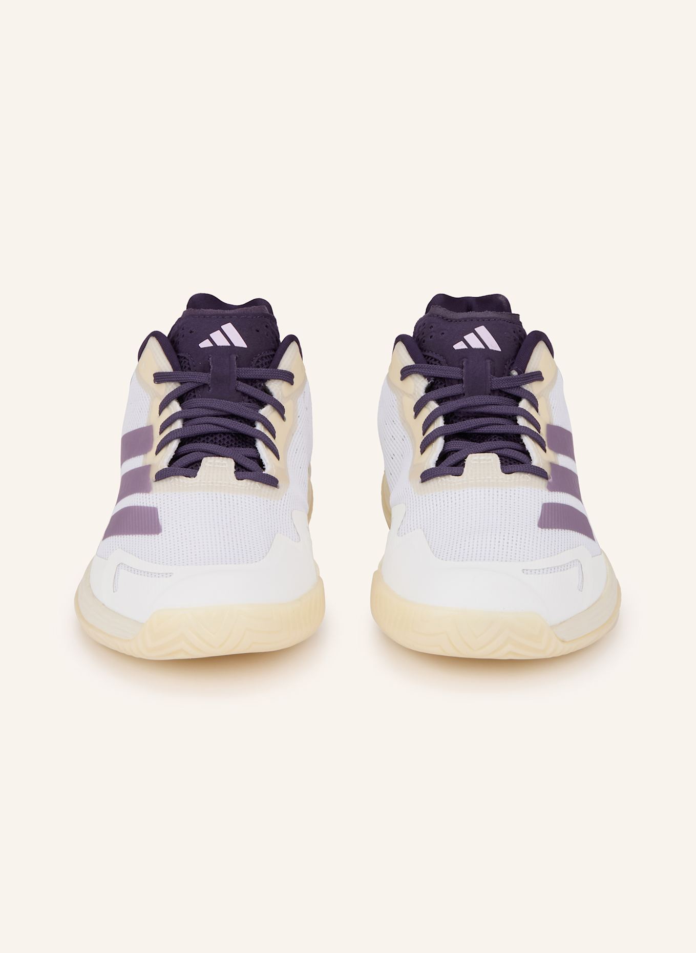 adidas Tenissschuhe DEFIANT SPEED 2: WEISS/ LILA