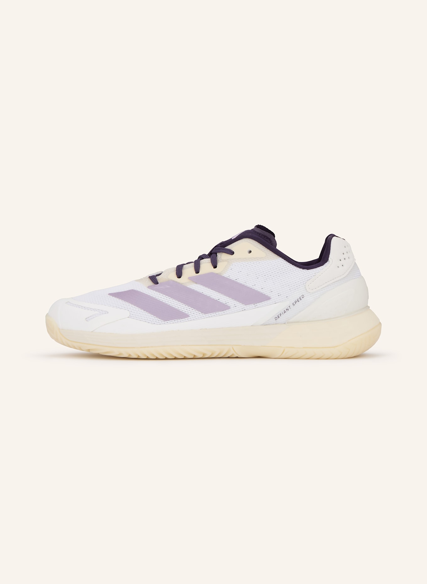 adidas Tenissschuhe DEFIANT SPEED 2: WEISS/ LILA