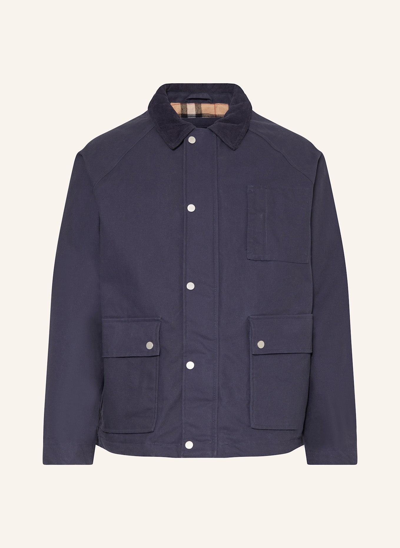 STROKESMAN'S Fieldjacket: DUNKELBLAU