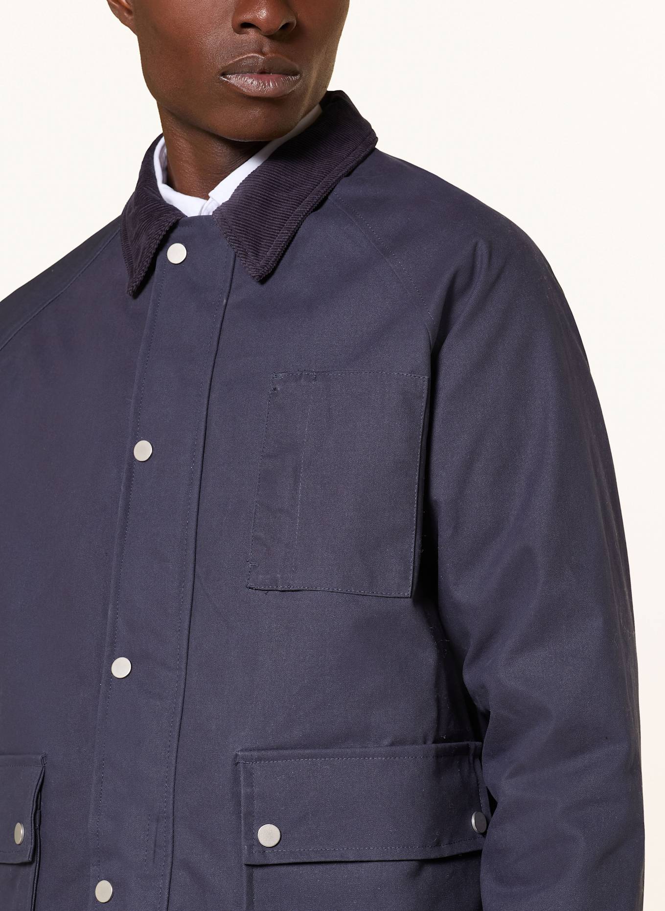 STROKESMAN'S Fieldjacket: DUNKELBLAU