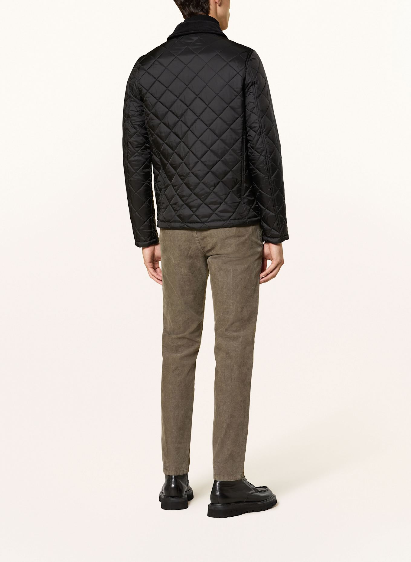 STROKESMAN'S Steppjacke: SCHWARZ