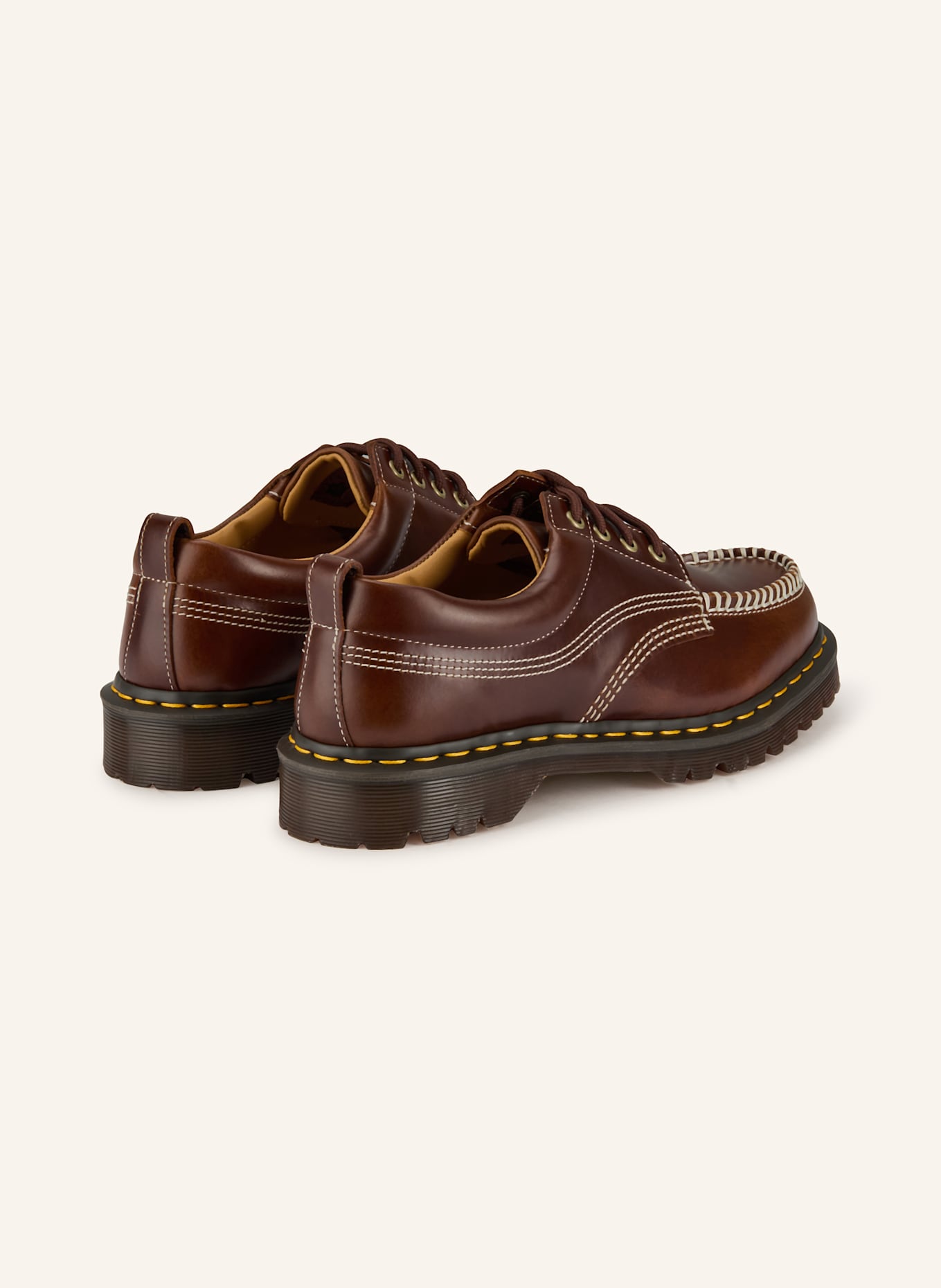 Dr. Martens Schnürer LOWELL: BRAUN