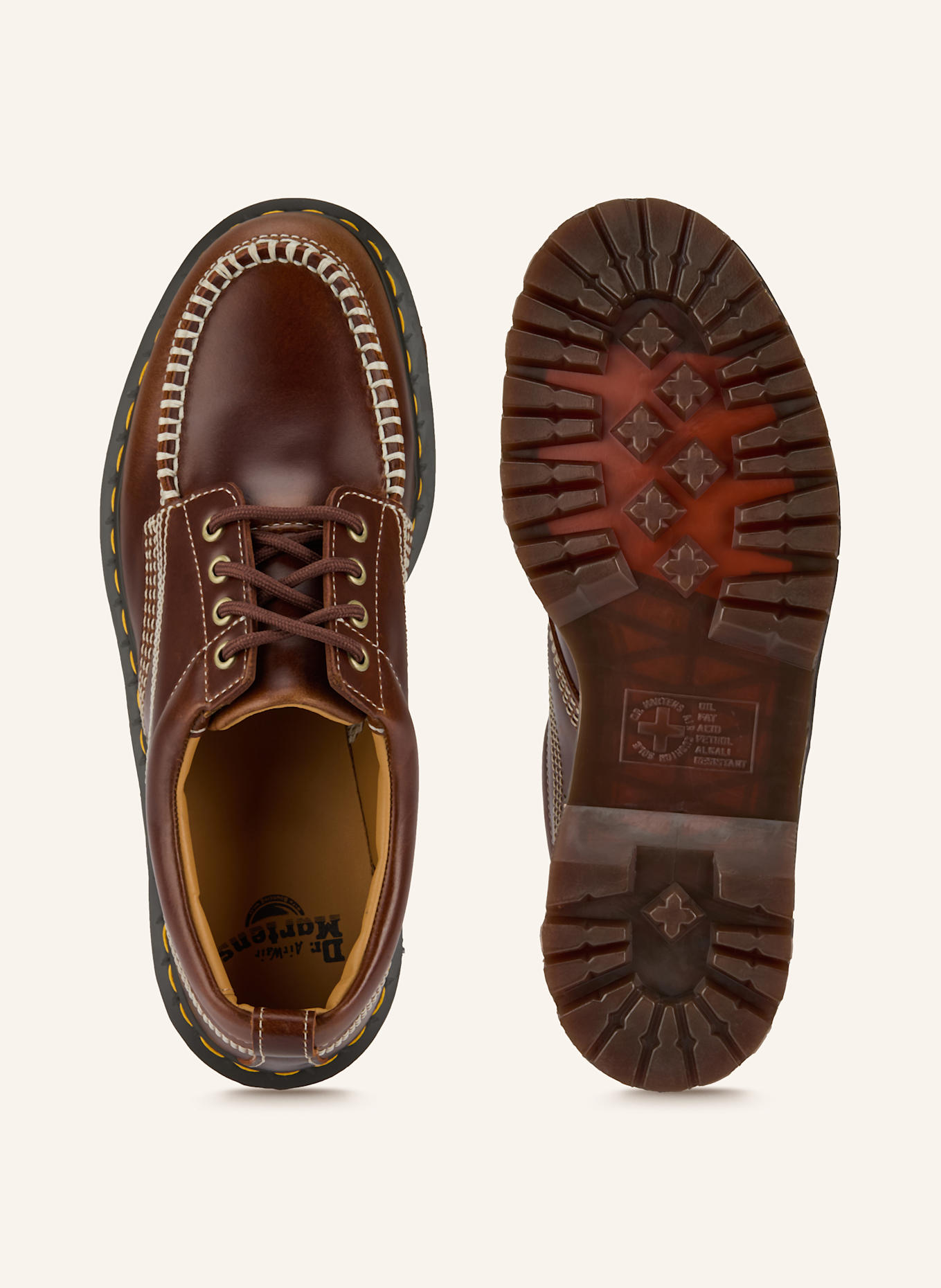 Dr. Martens Lowell ブラウン UK8 Dr. Martens Buty sznurowane LOWELL kolor brązowy