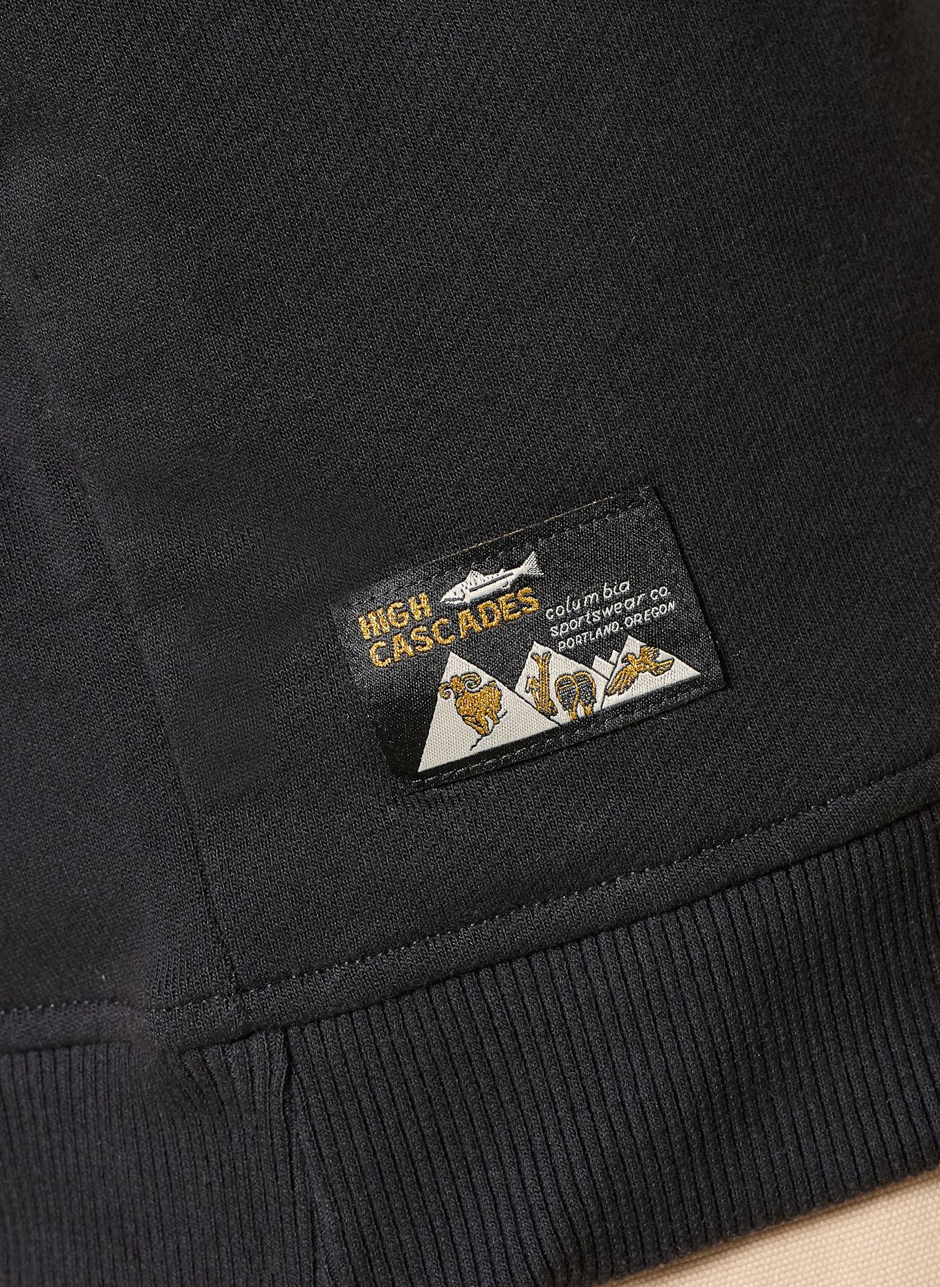 Columbia Sweatshirt HIGH CASCADES™: SCHWARZ