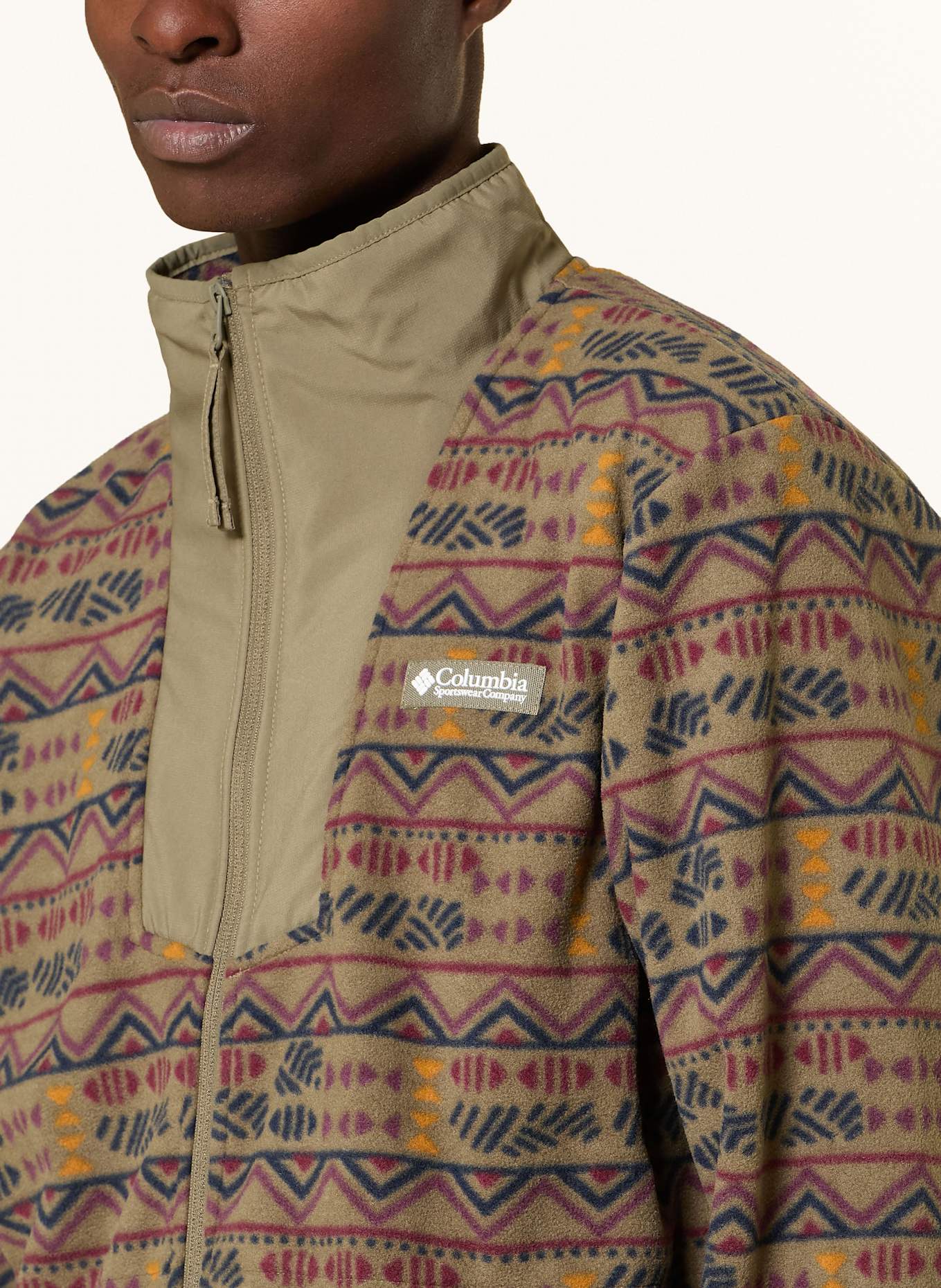 Columbia Warstwa środkowa SEQUOIA GROVE™: ZIELONY / GRANATOWY / LILA