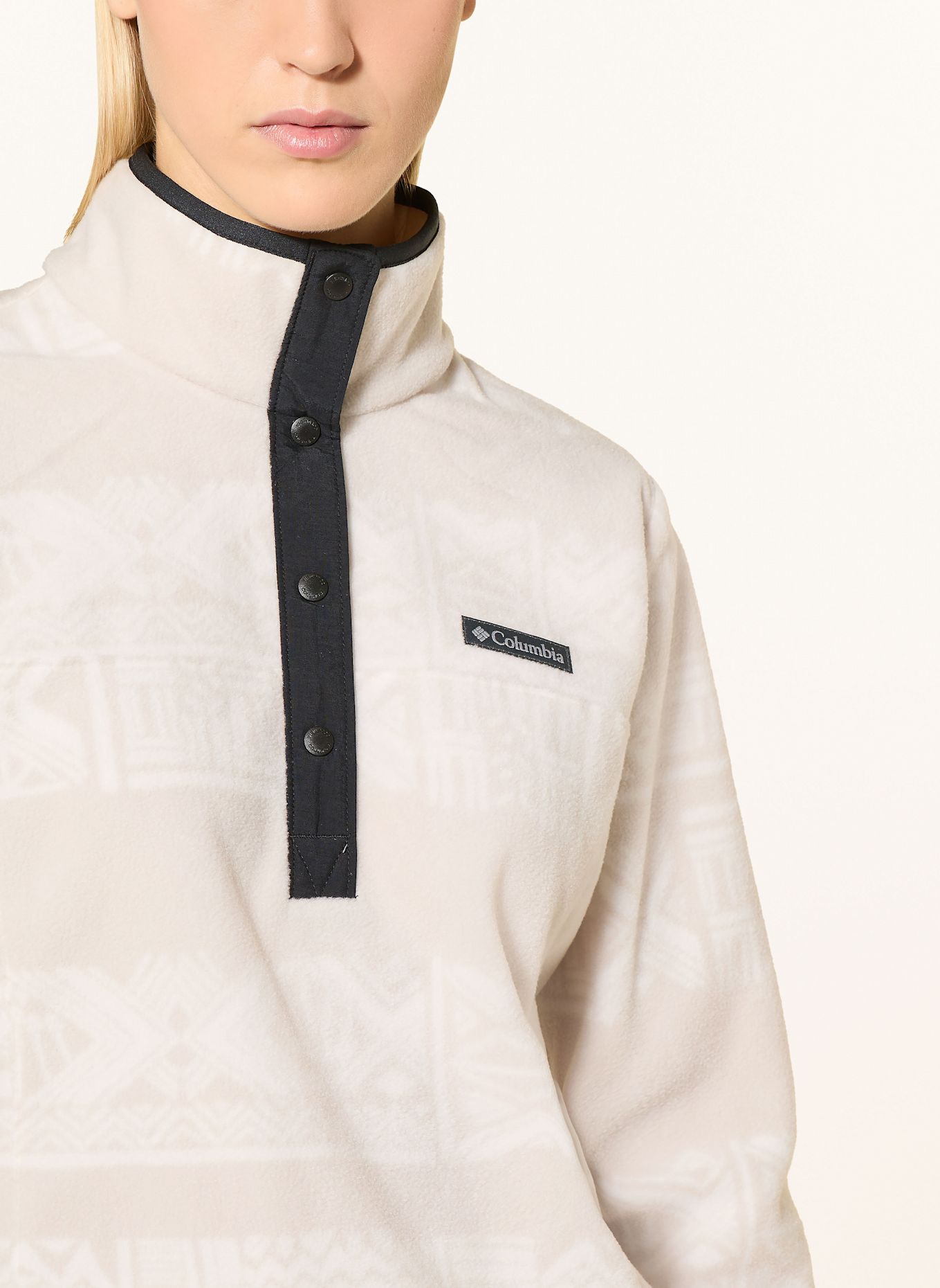 Columbia Fleece-Troyer BENTON SPRINGS™: WEISS / CREME