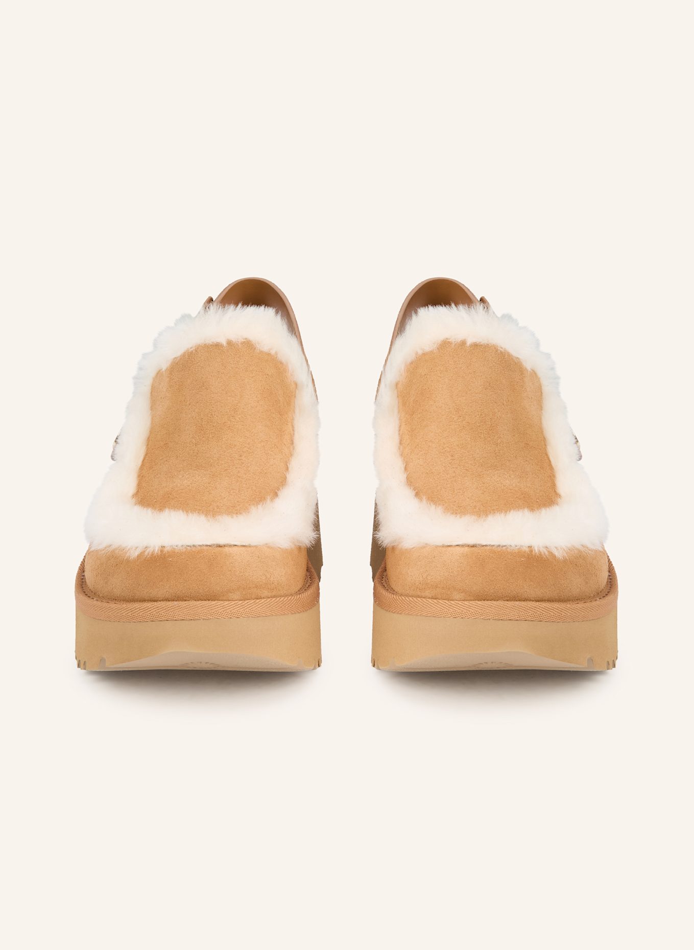 UGG Plateau-Mules ESMEE CLOG: CAMEL / CREME