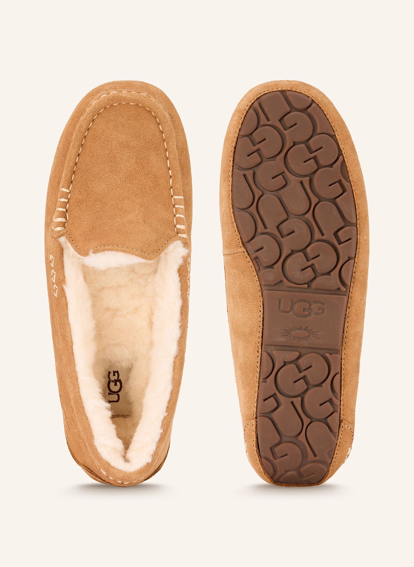 UGG Hausschuhe W ANSLEY: HELLBRAUN