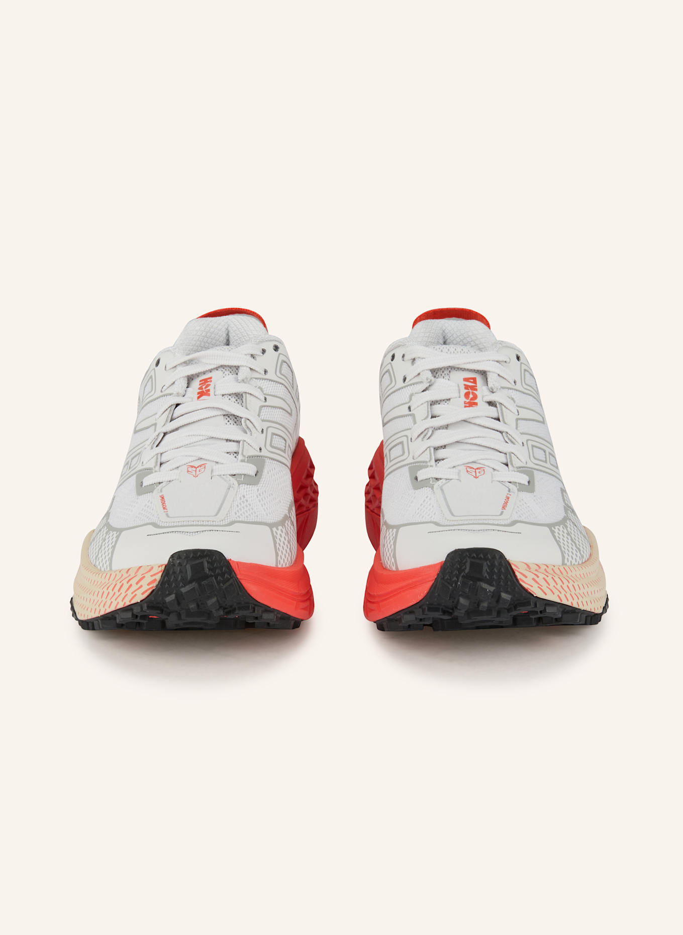 HOKA Sneaker SPEEDGOAT 2: WEISS / HELLGRAU / ORANGE