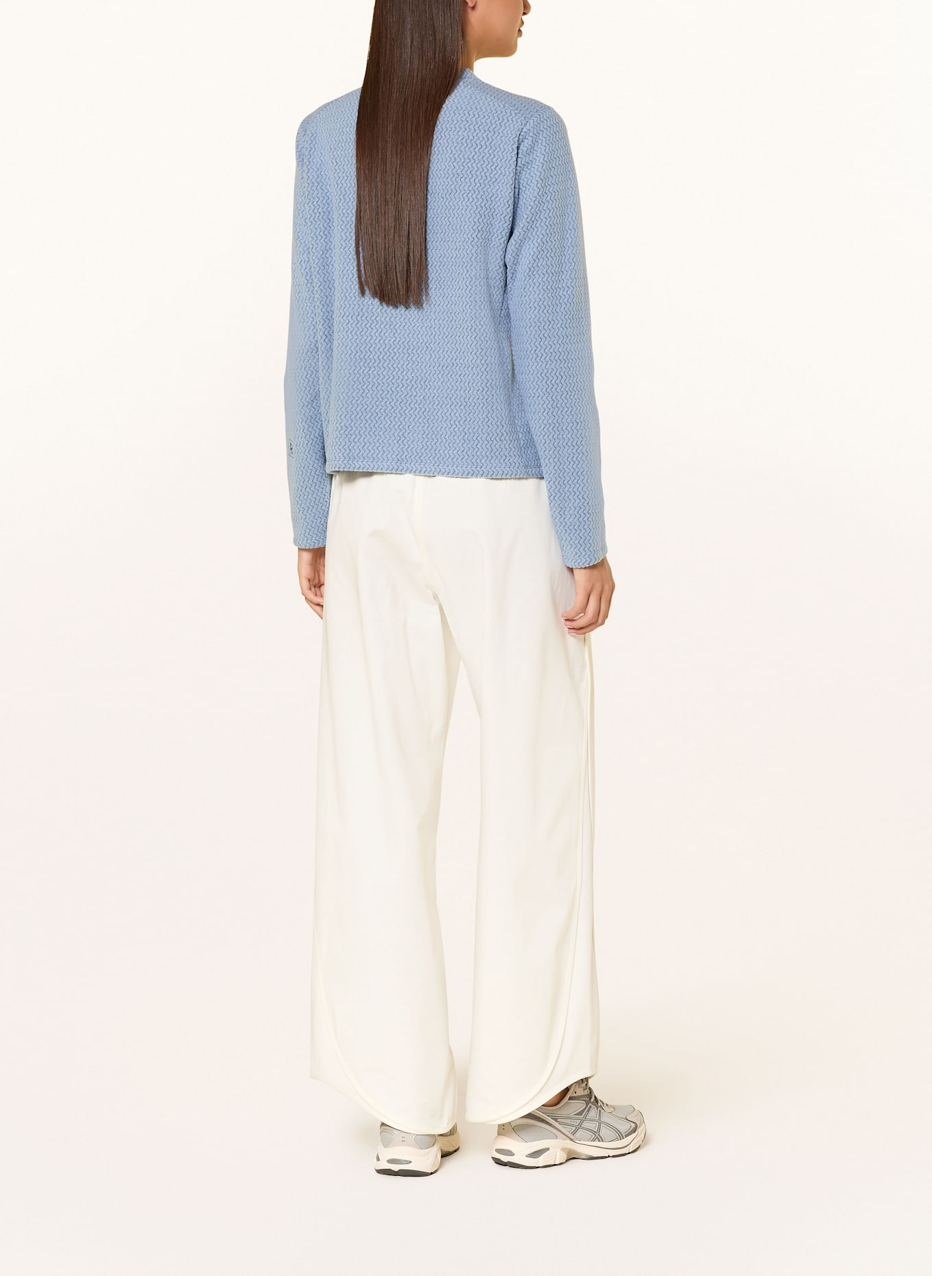 patagonia Sweter z polaru R1® AIR: SZARONIEBIESKI