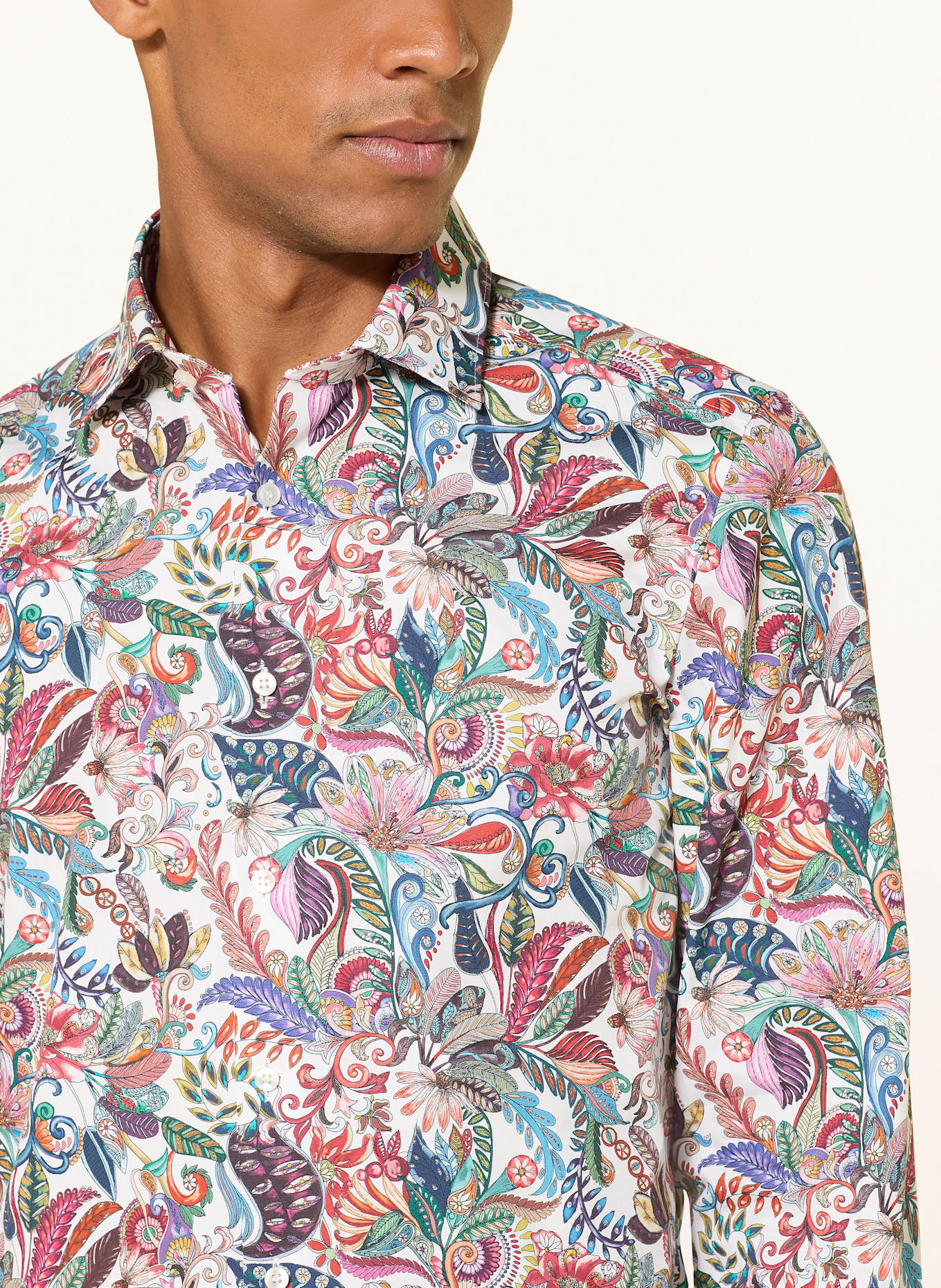 OLYMP Hemd Level Five body fit: WEISS