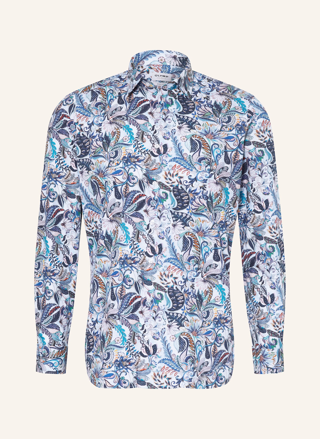 OLYMP Hemd Level Five body fit: BLAU