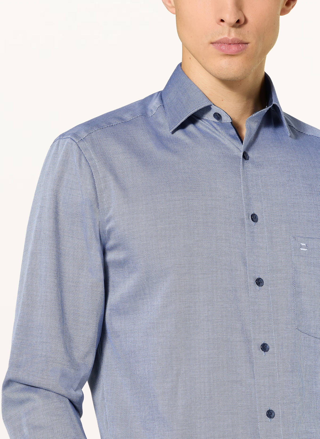 OLYMP Hemd Luxor modern fit: DUNKELBLAU