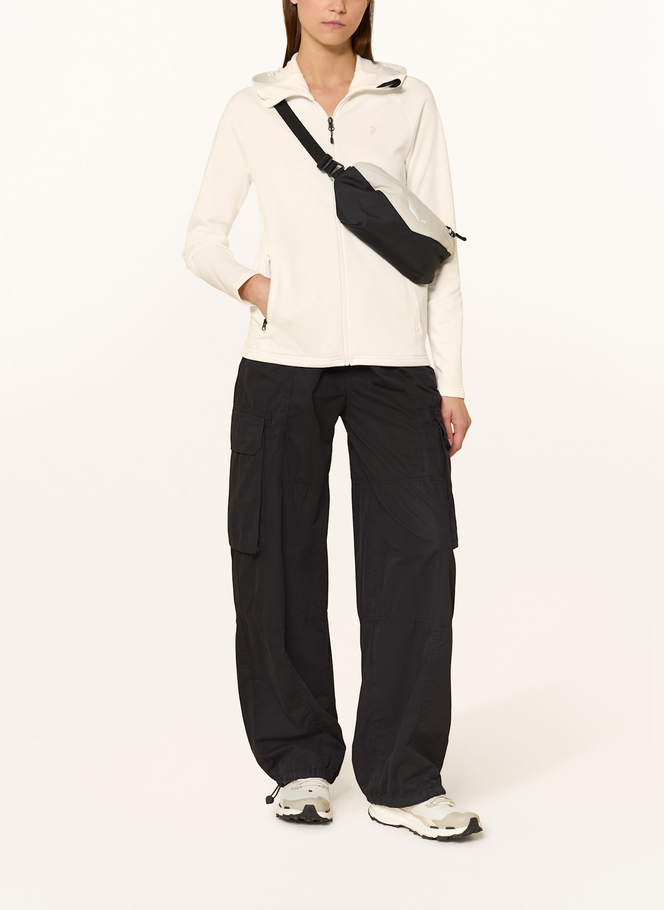 Peak Performance Midlayer-Jacke RIDER ESSENTIALS: ECRU