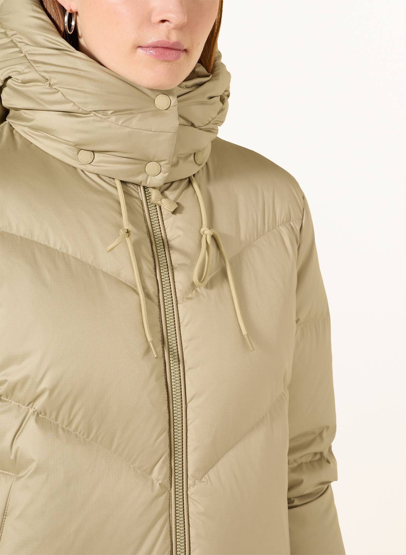 Marc O'Polo DENIM Daunenmantel: HELLGRÜN