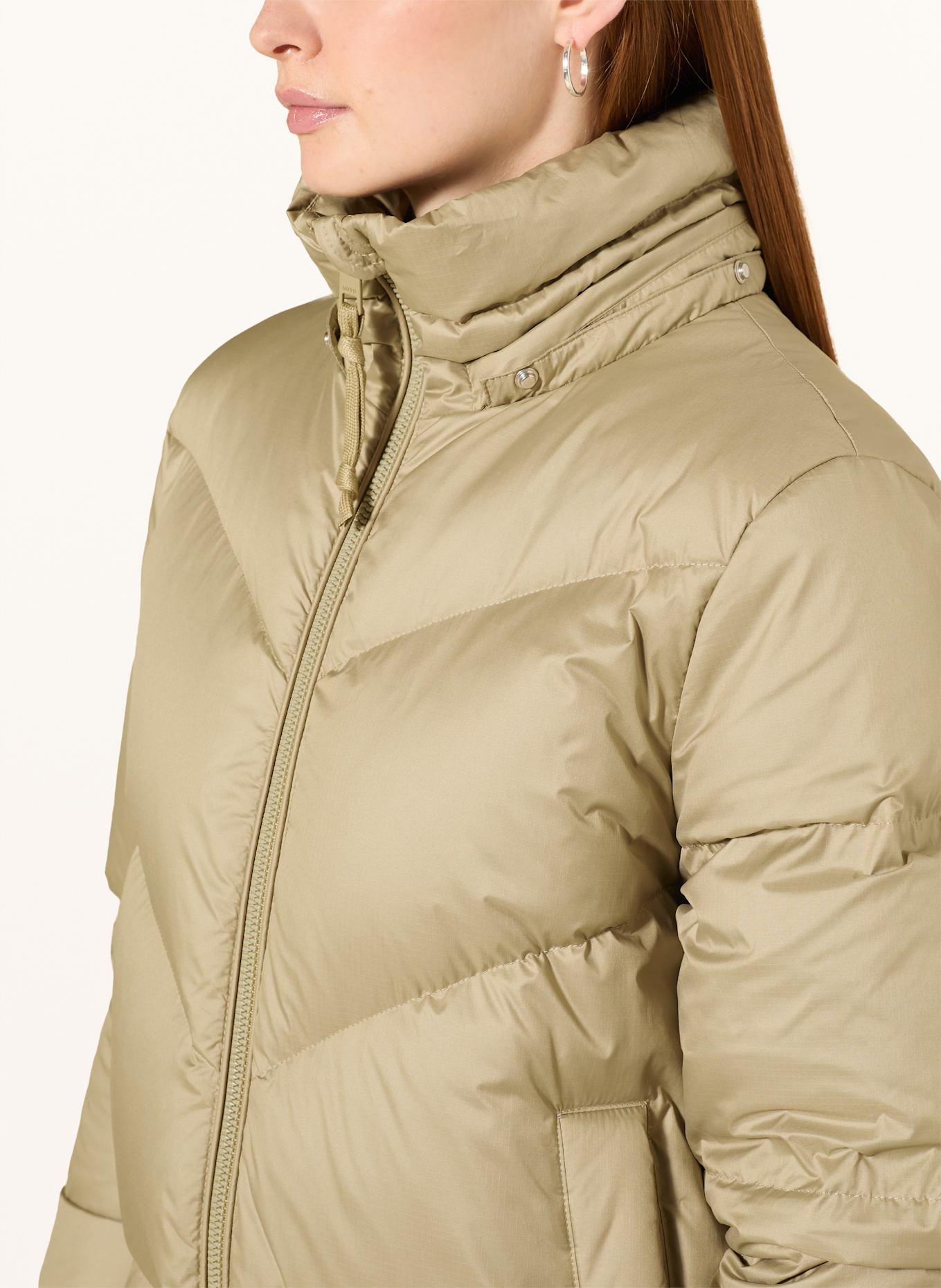 Marc O'Polo DENIM Daunenmantel: HELLGRÜN