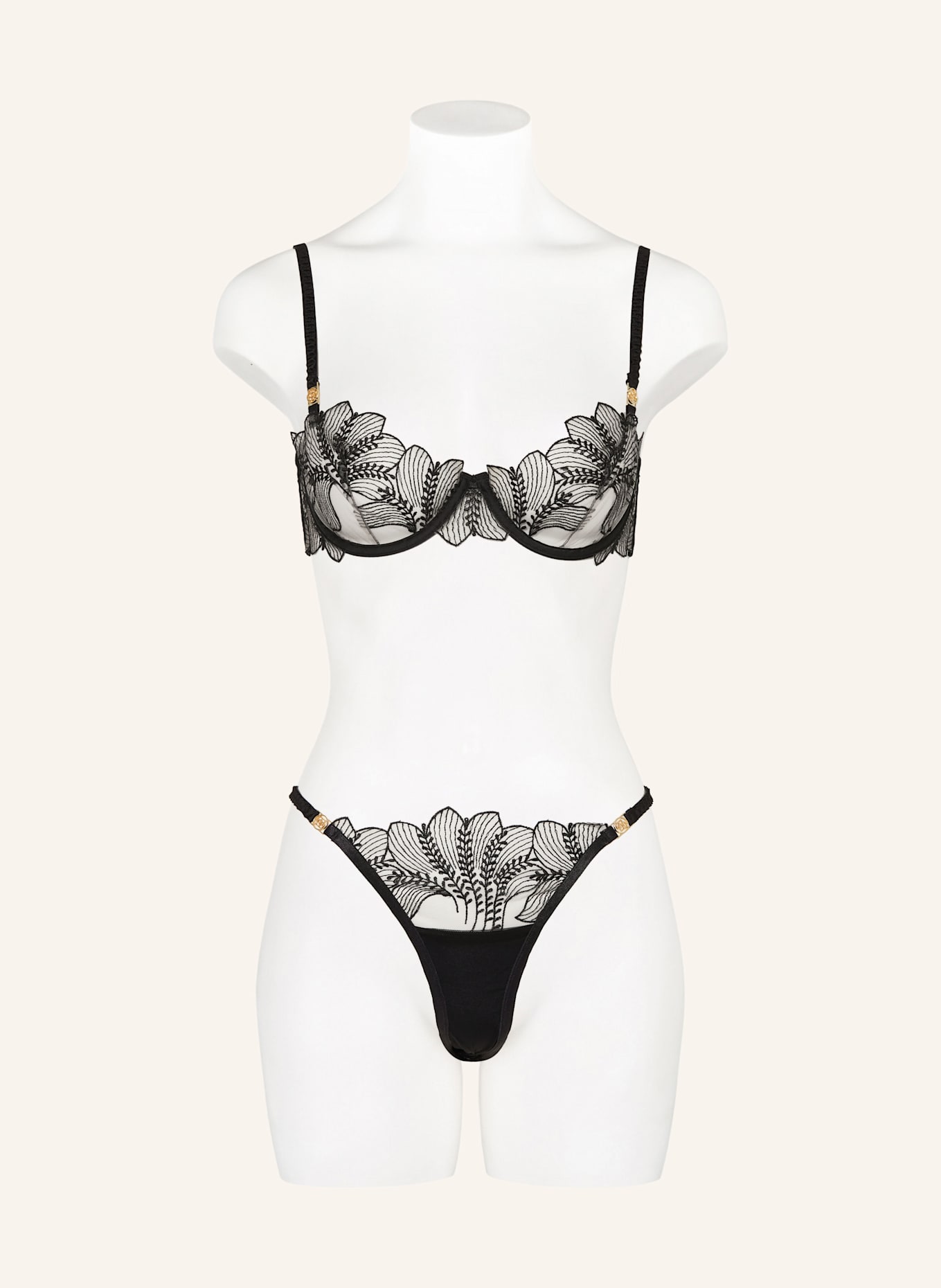 BLUEBELLA Slip SADIYA: SCHWARZ / NUDE