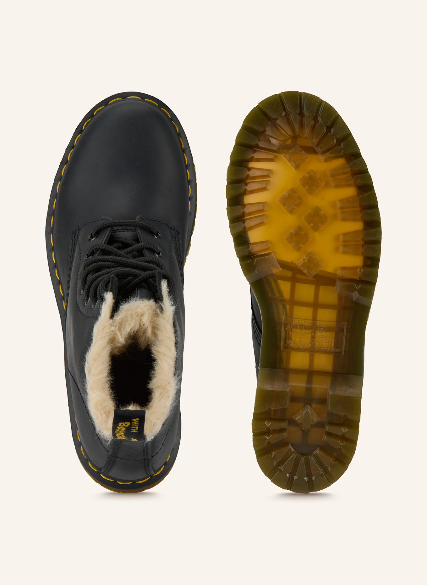 Dr. Martens Schnürboots 1460 SERENA: SCHWARZ