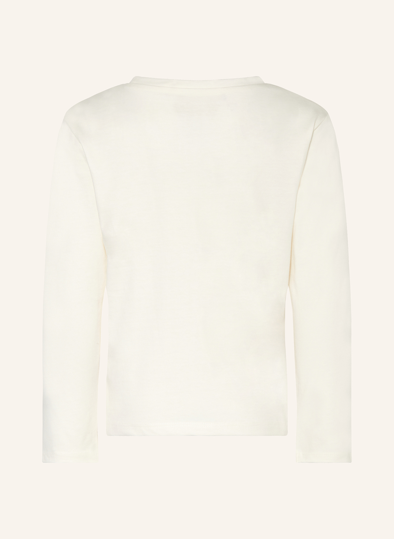 Billieblush Longsleeve: ECRU / NEONROSA / DUNKELLILA