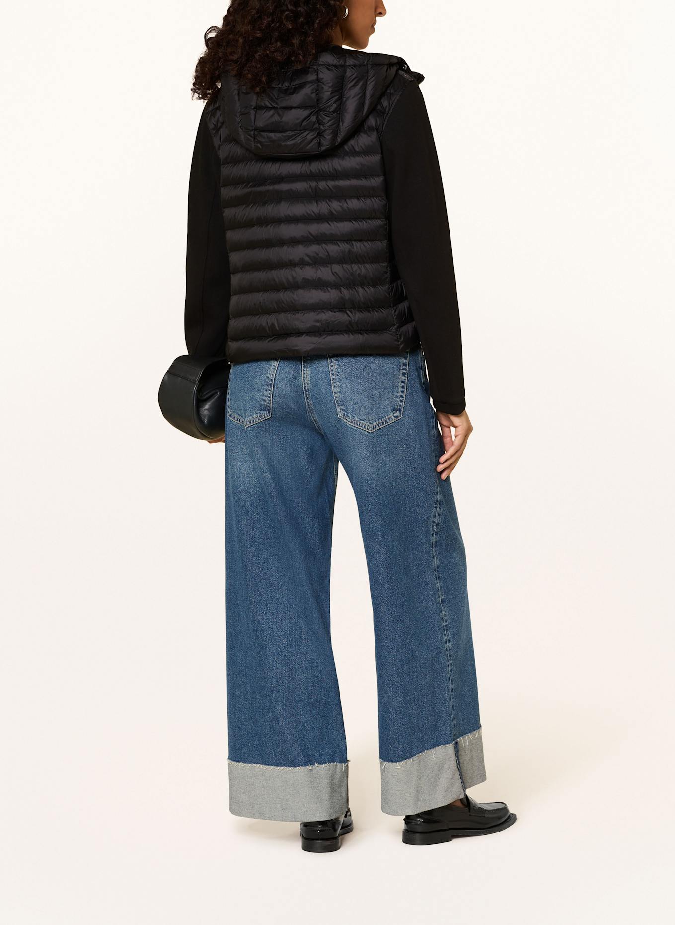 PARAJUMPERS Daunenjacke SUSANNA im Materialmix: SCHWARZ