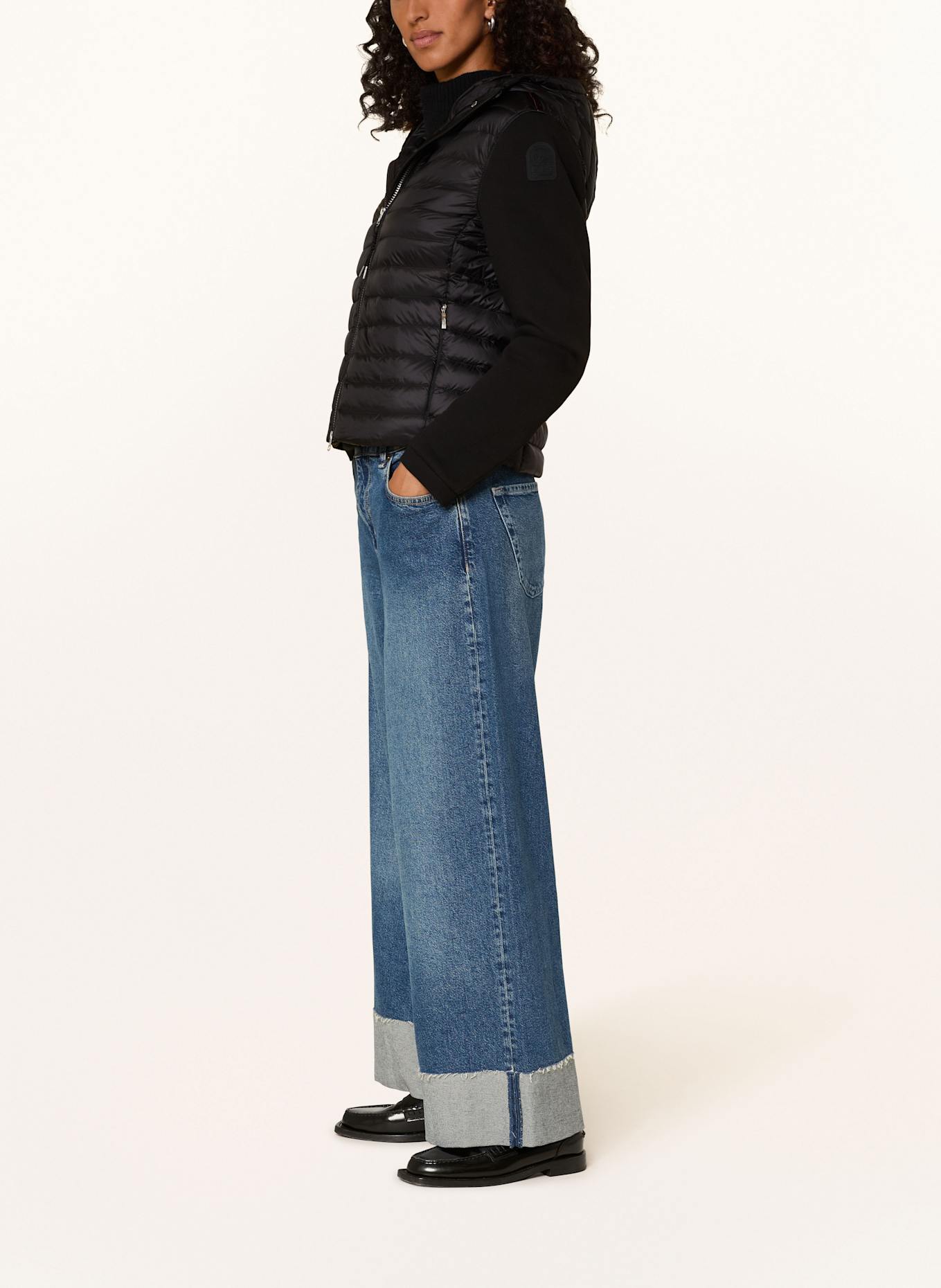 PARAJUMPERS Daunenjacke SUSANNA im Materialmix: SCHWARZ