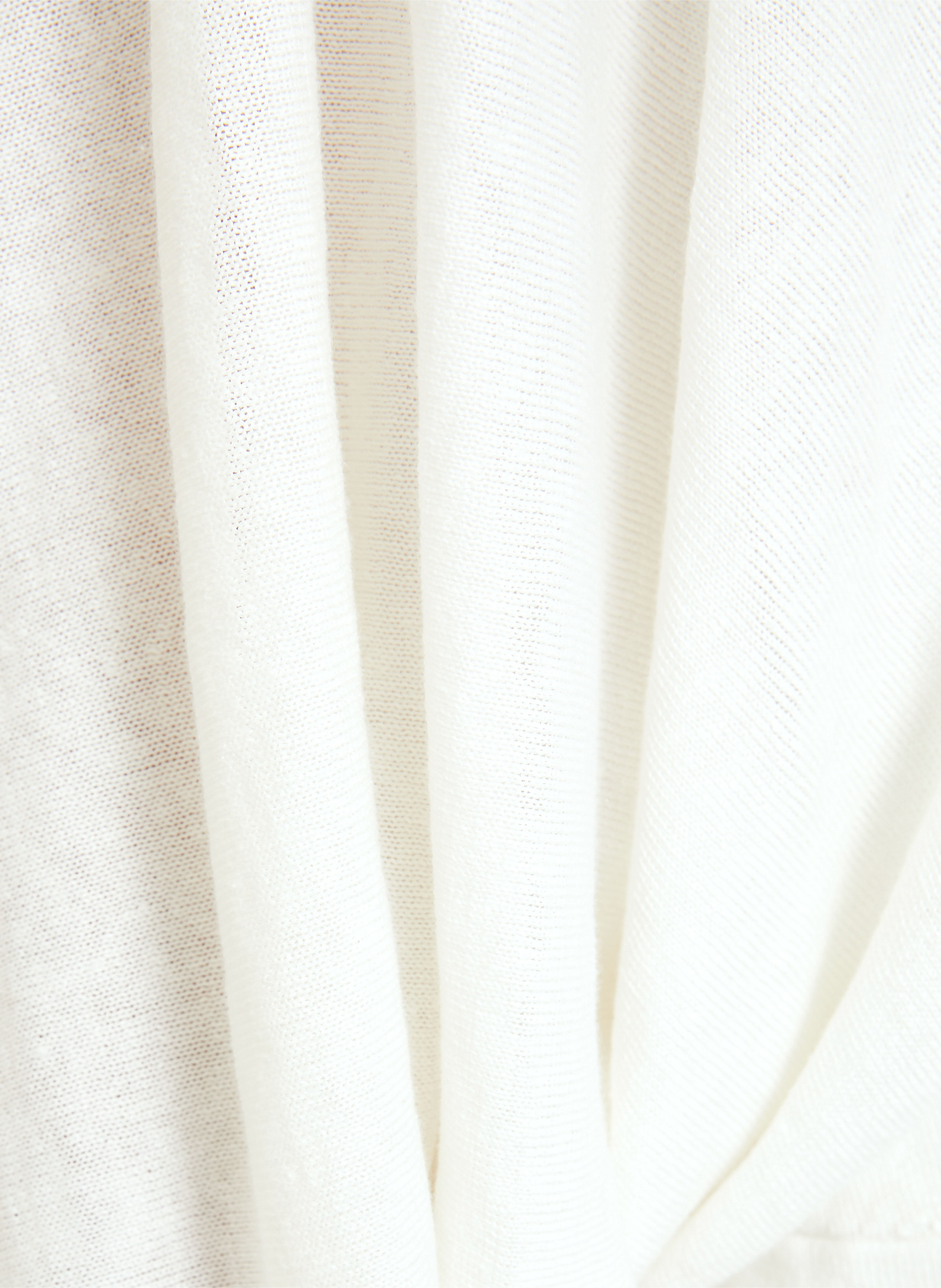 ALAÏA Pullover aus Leinen: WEISS