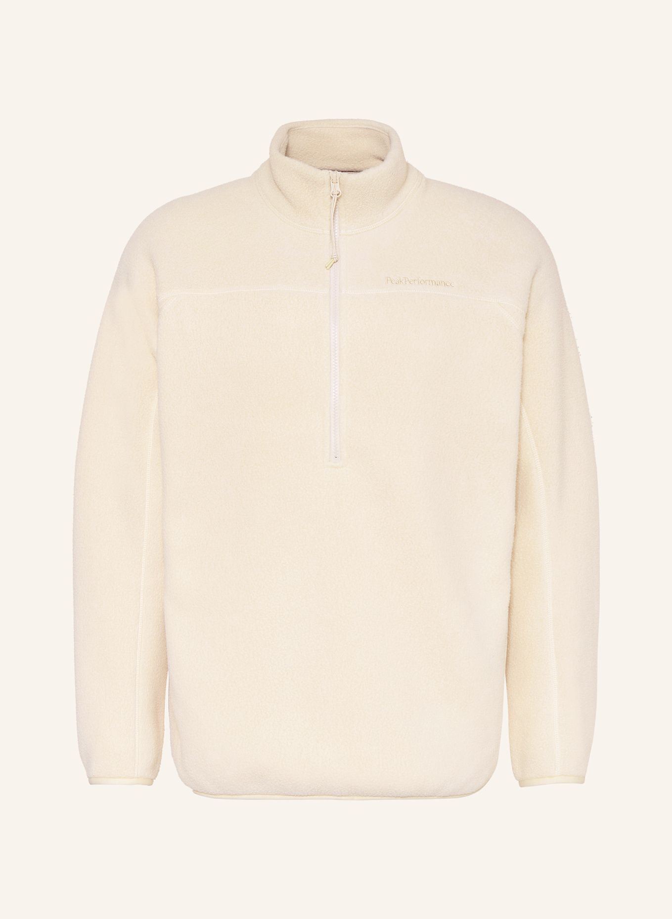 Peak Performance Fleece-Troyer: CREME