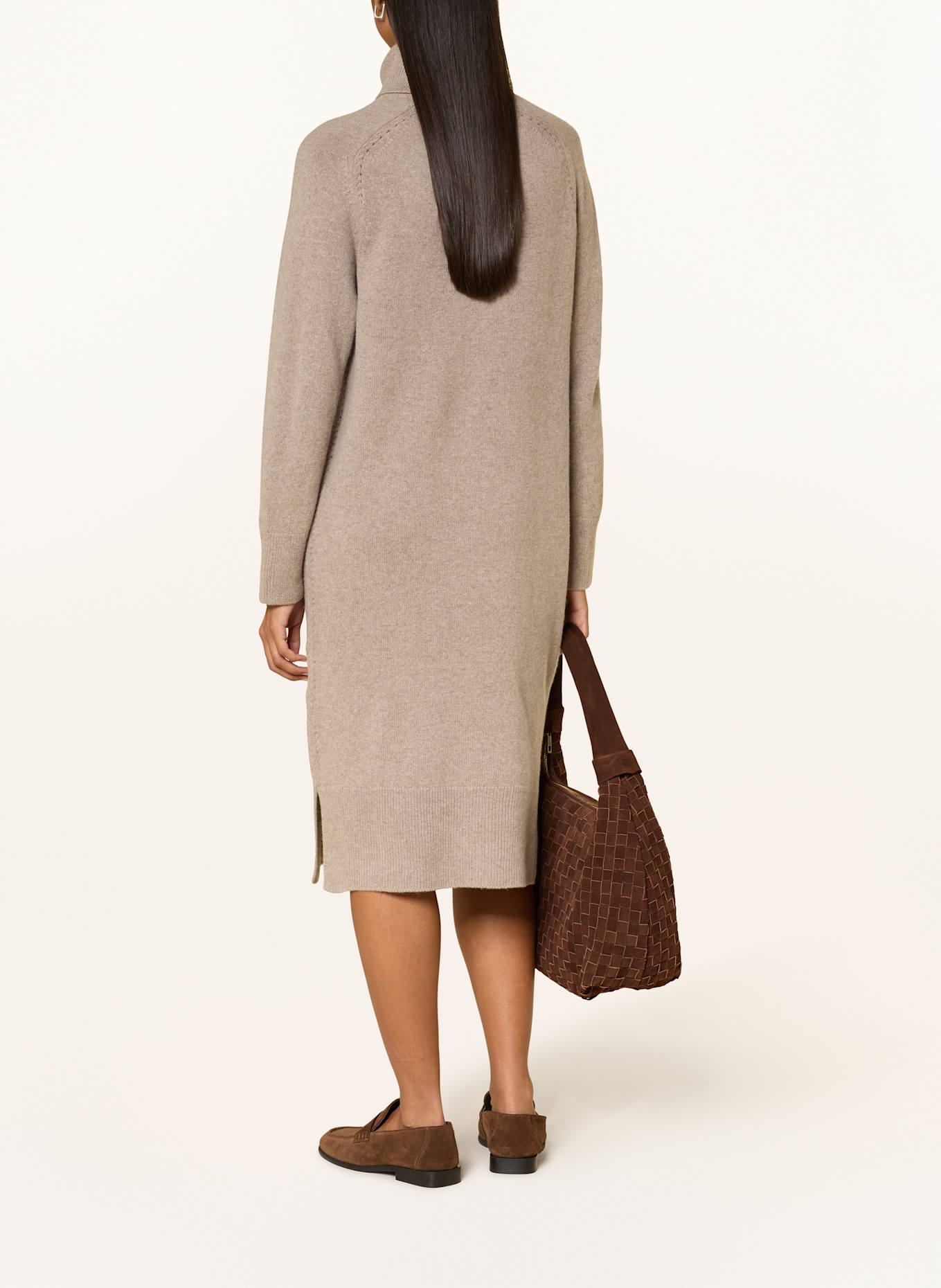 GANT Strickkleid: TAUPE