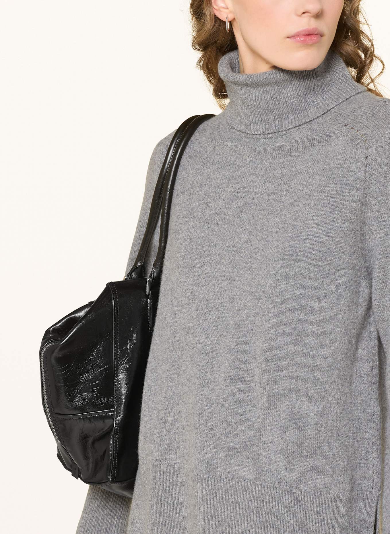 GANT Rollkragenpullover: GRAU