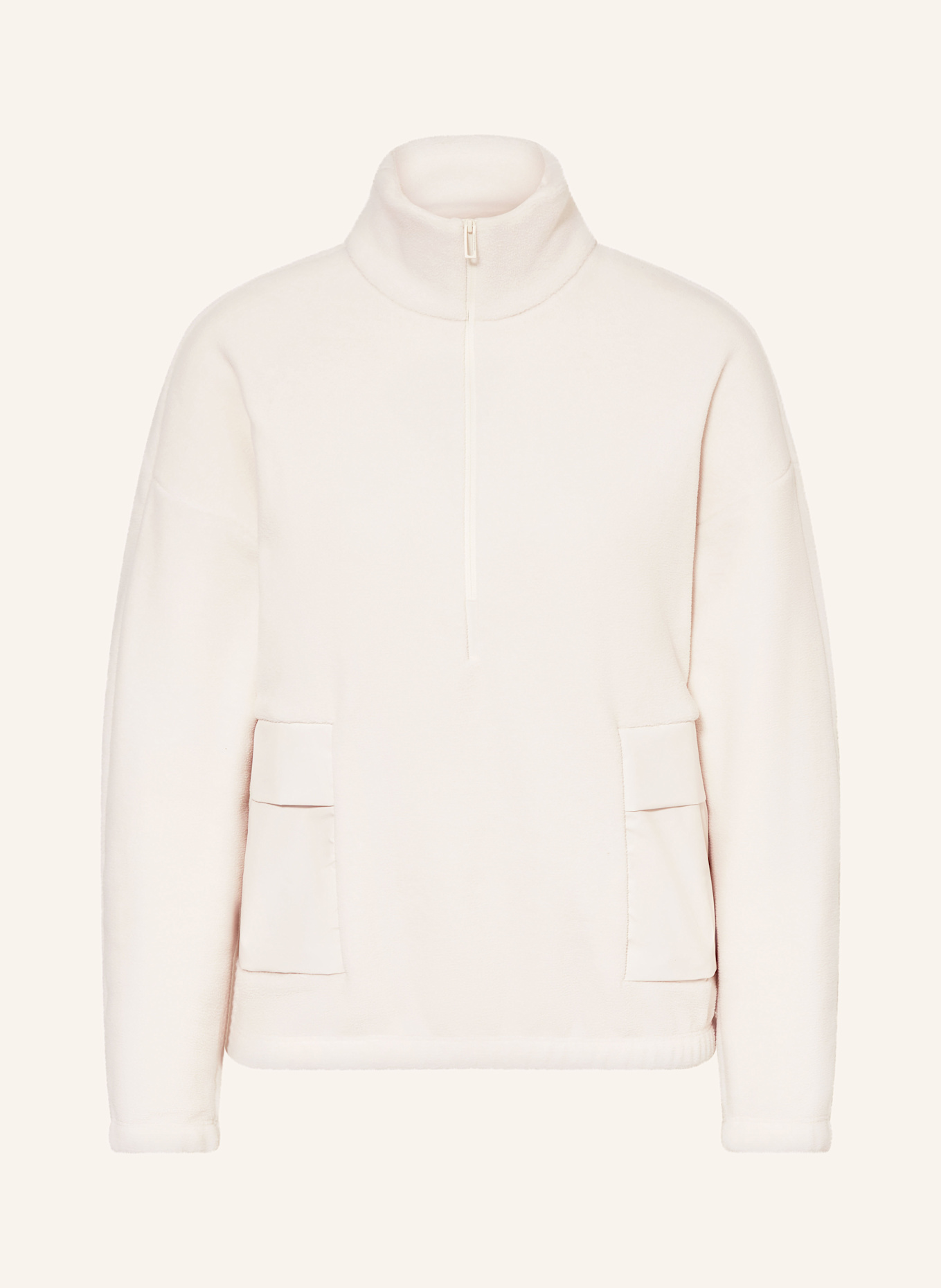 JEANNE BARET Fleece-Troyer ROCHEFORT: WEISS