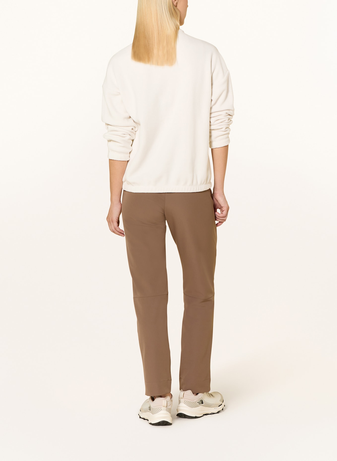 JEANNE BARET Fleece-Troyer ROCHEFORT: WEISS