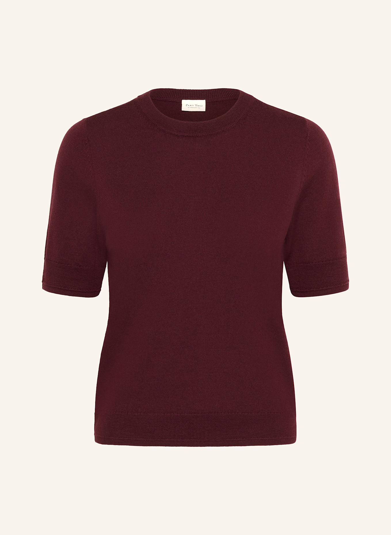 Part Two Strickshirt NATANYAPW: DUNKELROT