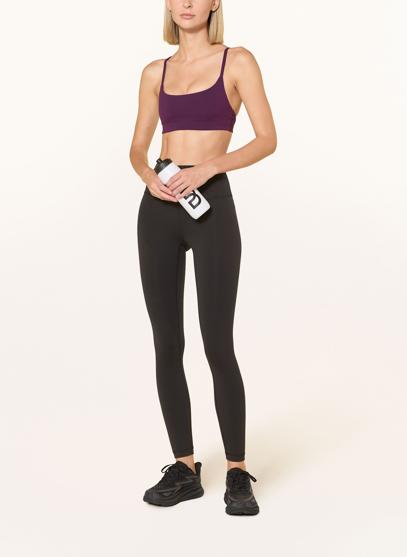 lululemon Sport-BH WUNDER TRAIN: DUNKELLILA