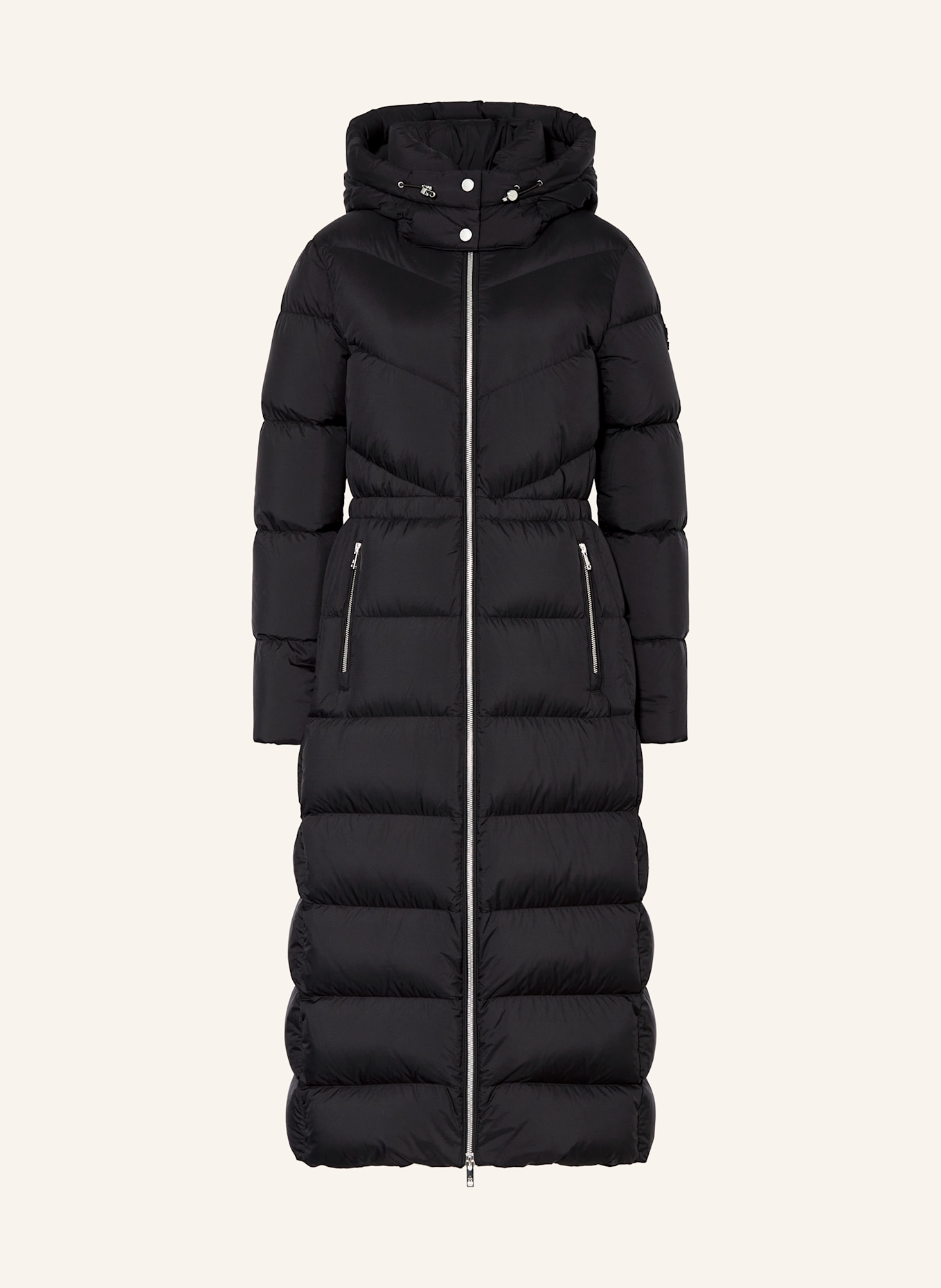 MOOSE KNUCKLES Daunenmantel BELLE COTE mit abnehmbarer Kapuze: SCHWARZ